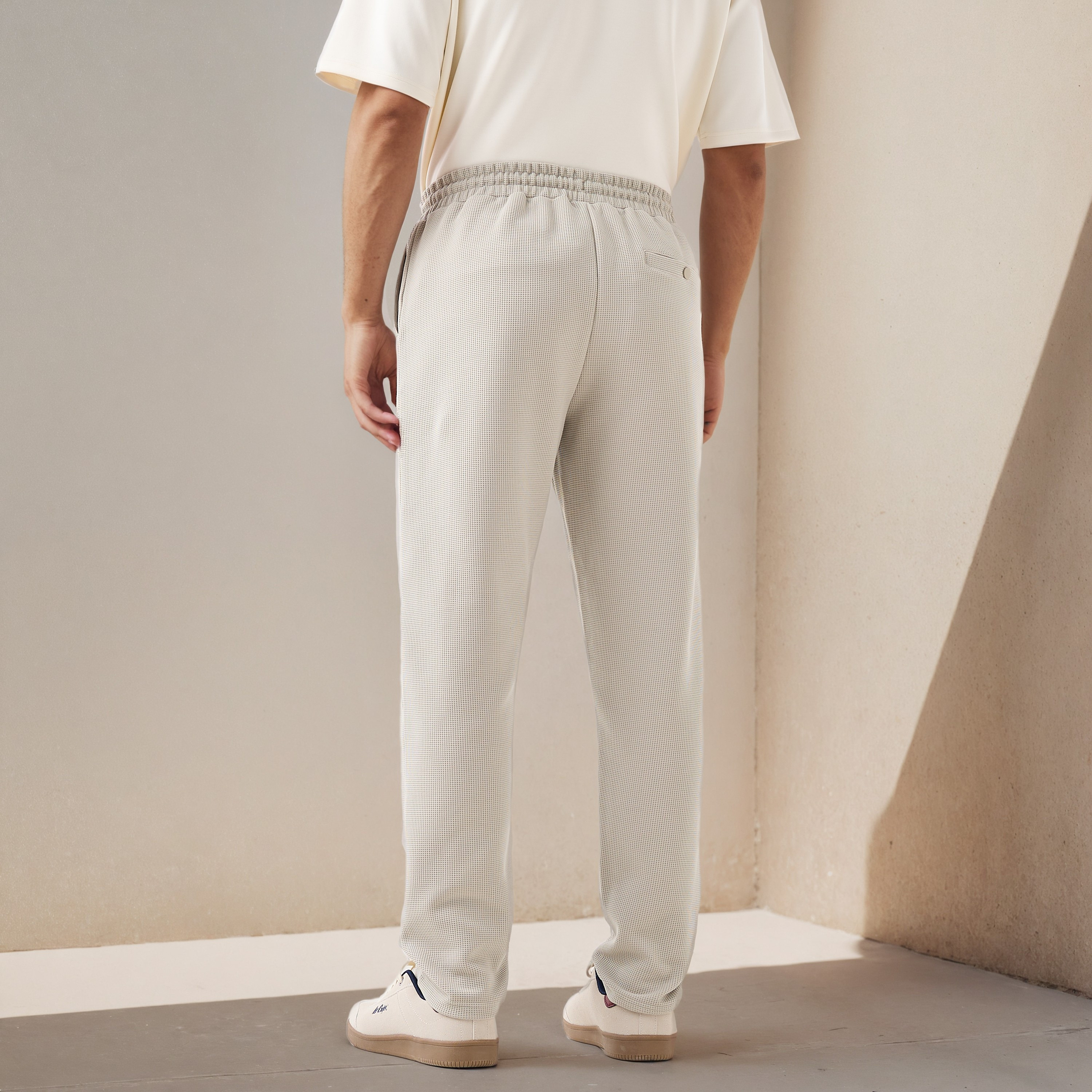 Textured Regular Fit Joggers-men-clothing-sportswearandactivewear-bottoms-joggers-image-4