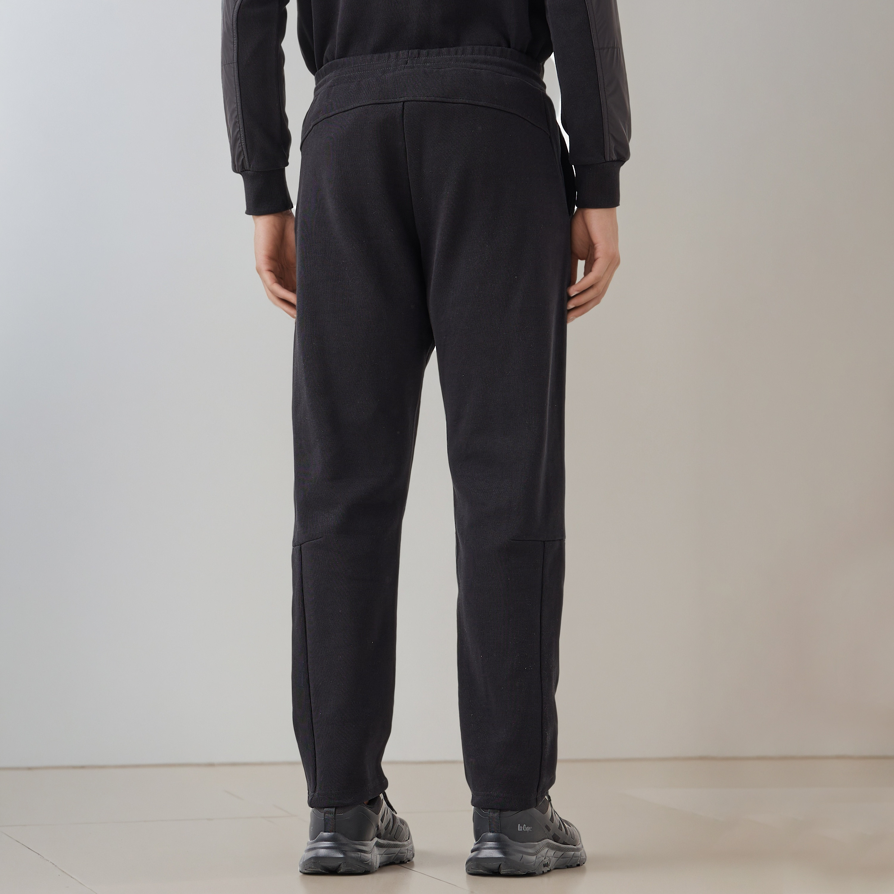Men Regular Fit Joggers with Drawstring Waist-men-clothing-sportswearandactivewear-bottoms-joggers-image-3