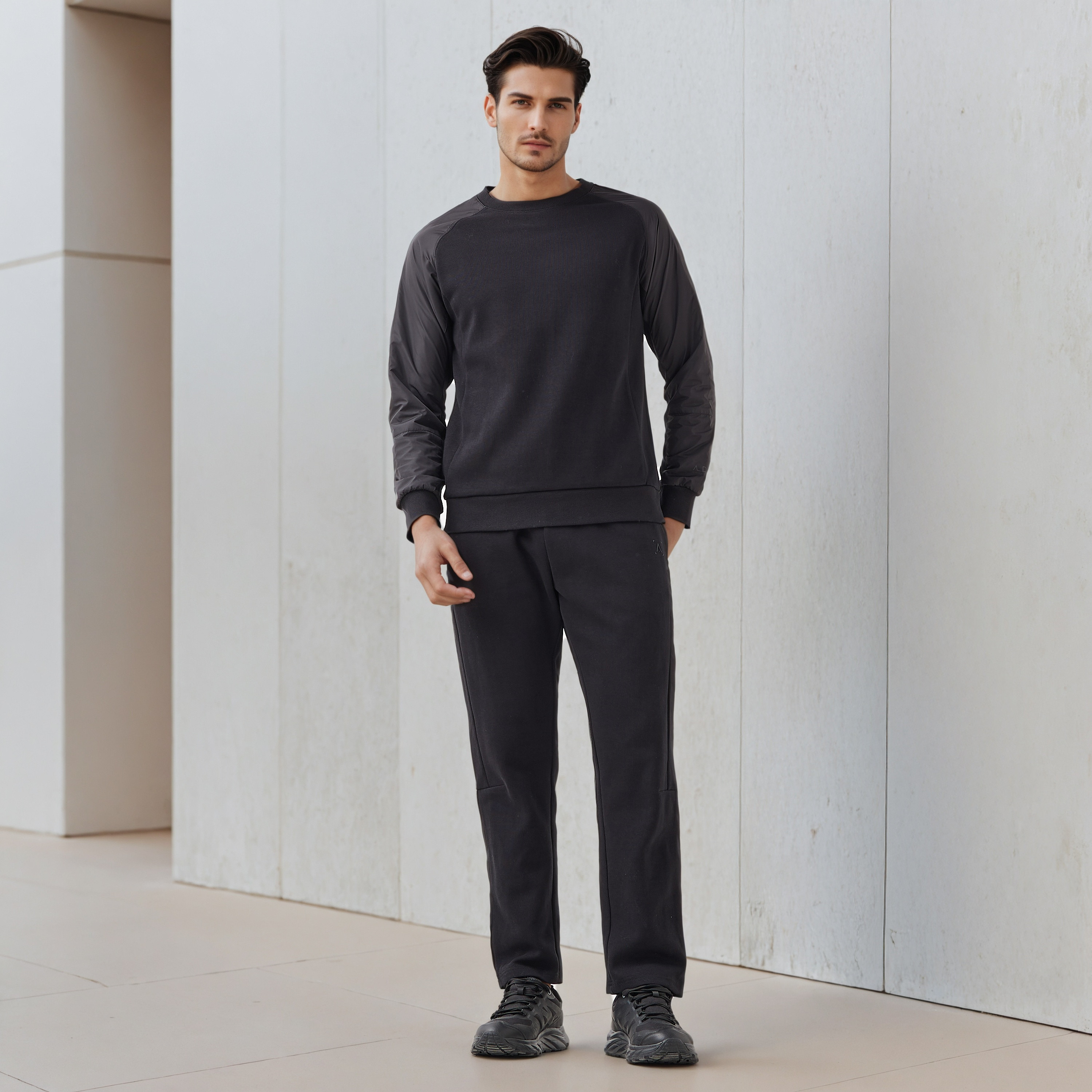 Men Raglan Sleeve Sweatshirt-men-winterwear-hoodiesandsweatshirts-image-2