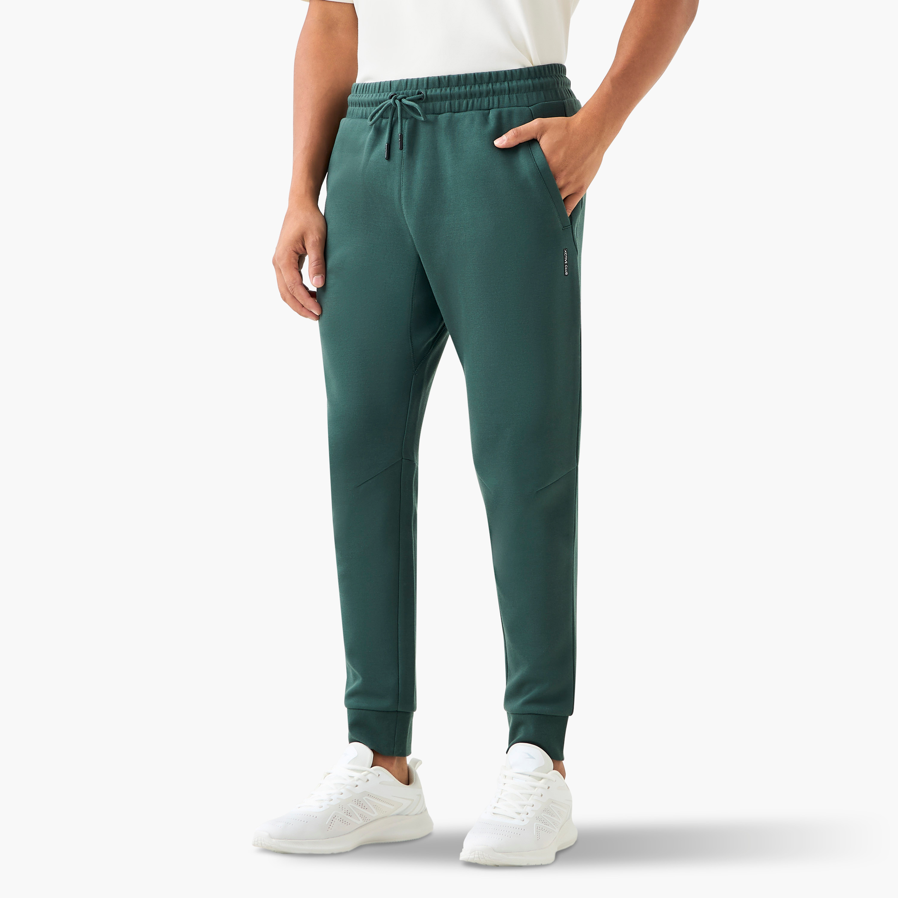 Men's Drawstring Waist Joggers-men-clothing-sportswearandactivewear-bottoms-joggers-image-1