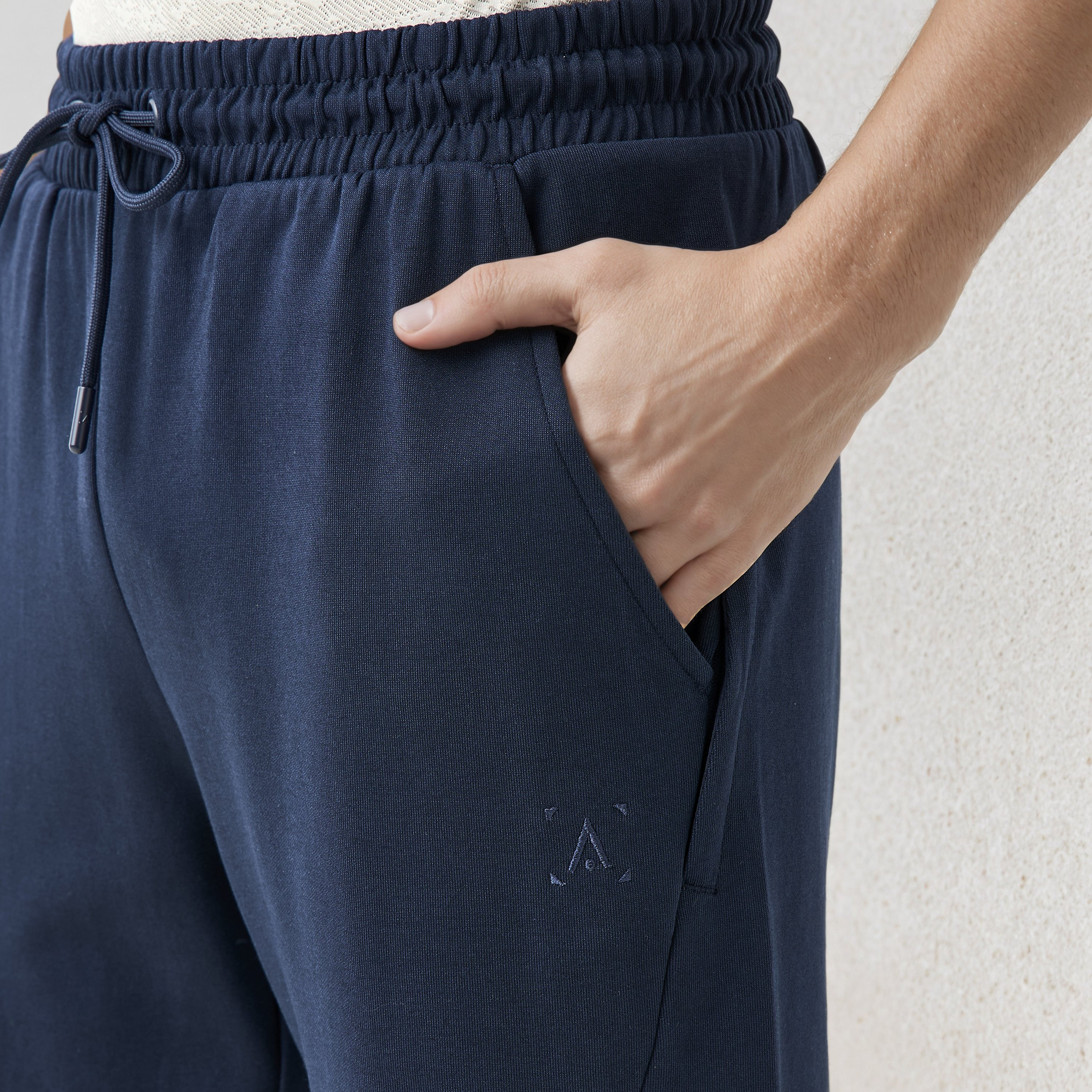 Panel Detail Performance Shorts with Drawstring Waist-men-clothing-bottoms-shorts-image-6