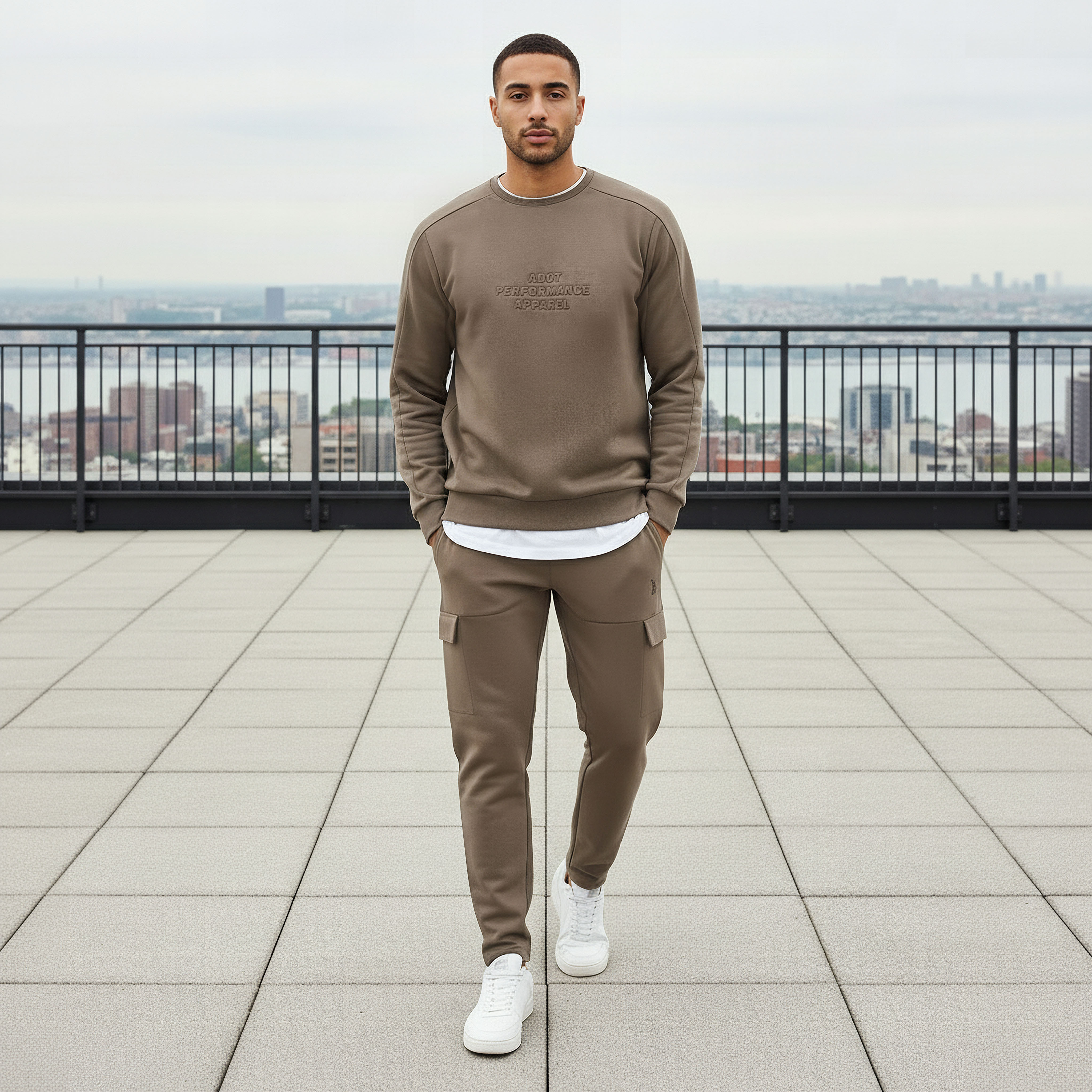 Men Performance Embossed Sweatshirt-men-winterwear-hoodiesandsweatshirts-image-2