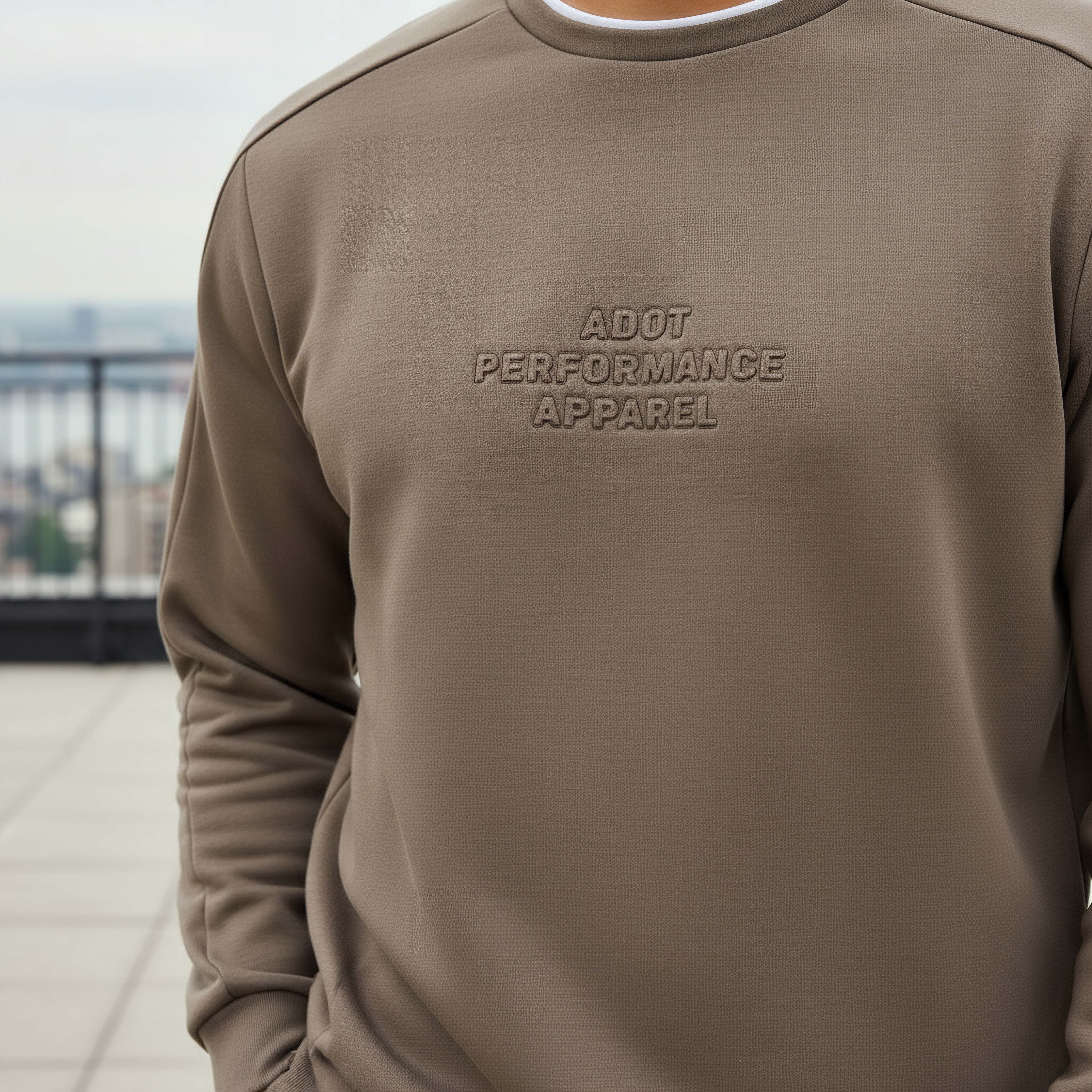 Men Performance Embossed Sweatshirt-men-winterwear-hoodiesandsweatshirts-image-4