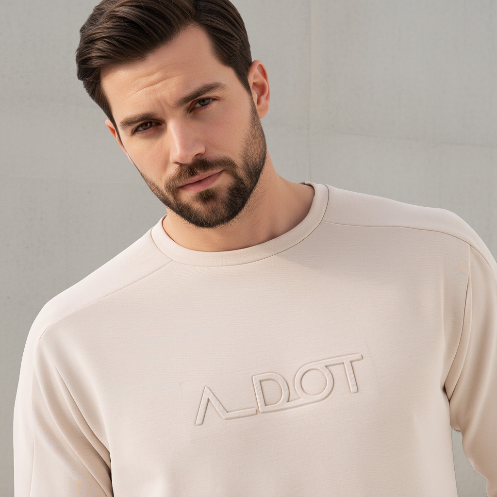Men Performance Embossed Sweatshirt-men-winterwear-hoodiesandsweatshirts-image-4