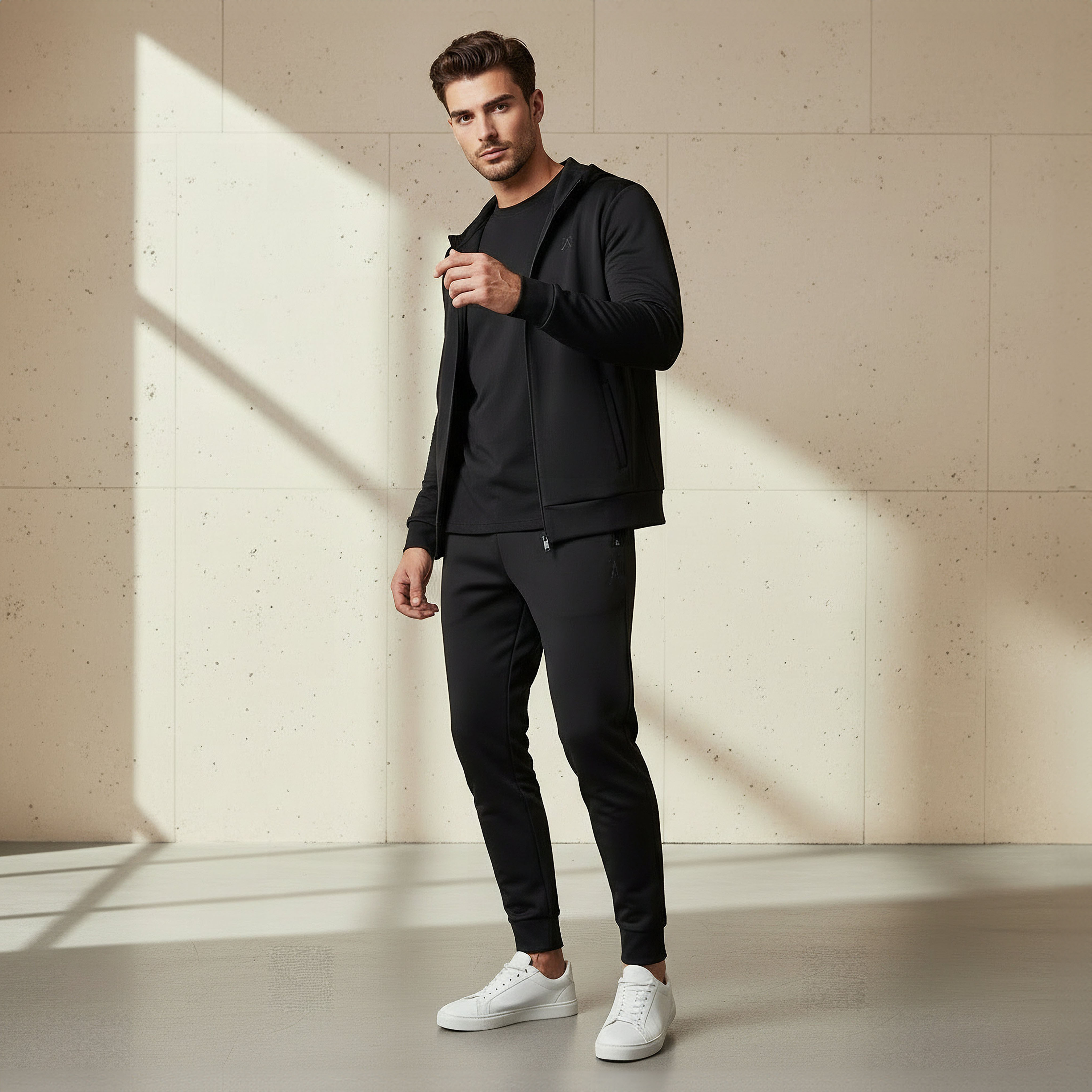 Men Regular Fit Jogger with Zipper Pockets-men-clothing-sportswearandactivewear-bottoms-joggers-image-5