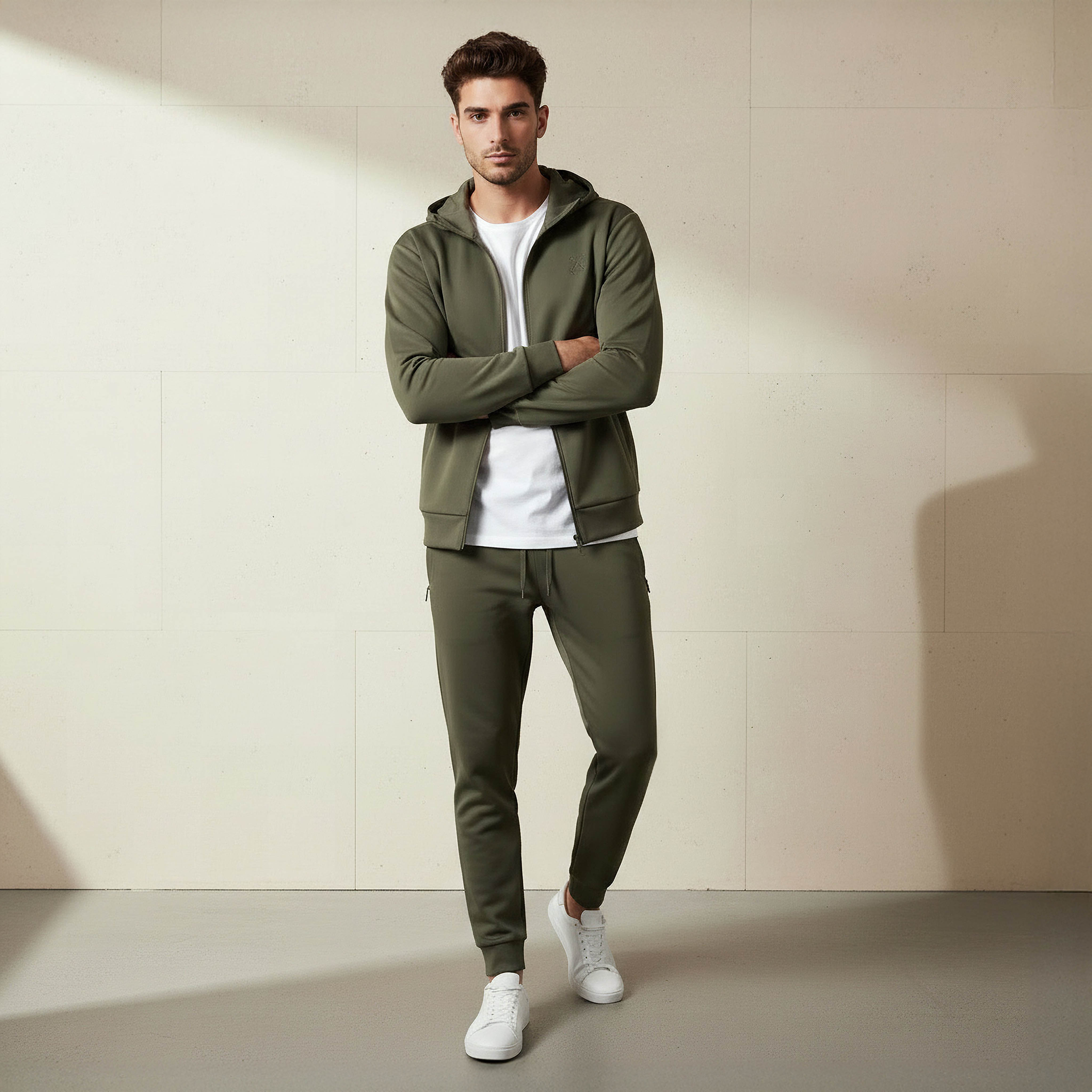 Men Regular Fit Jogger with Zipper Pockets-men-clothing-sportswearandactivewear-bottoms-joggers-image-2