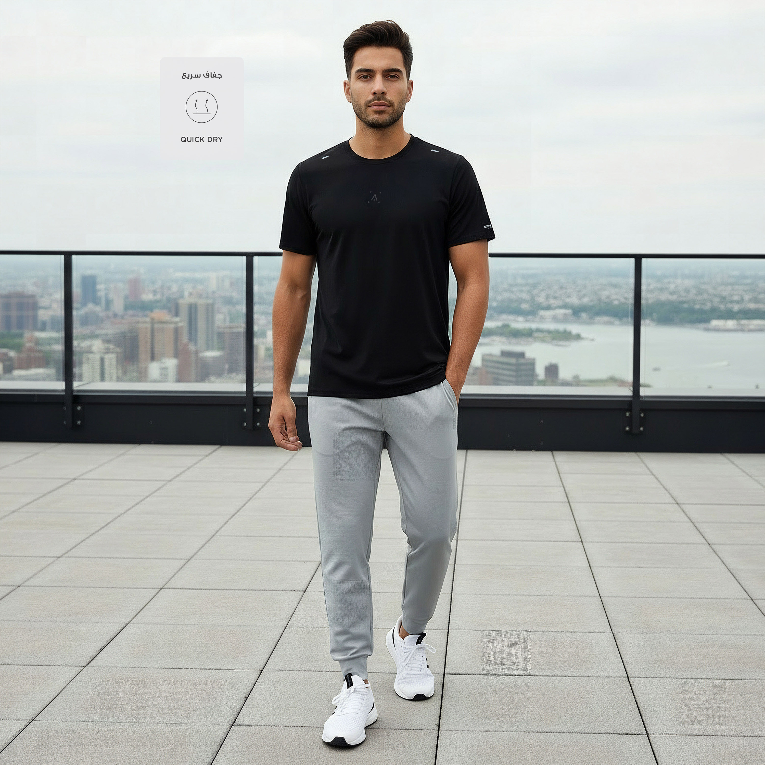 Men 2 Way Stretch Performance T-shirt-men-clothing-sportswearandactivewear-tshirtsandpolos-image-2
