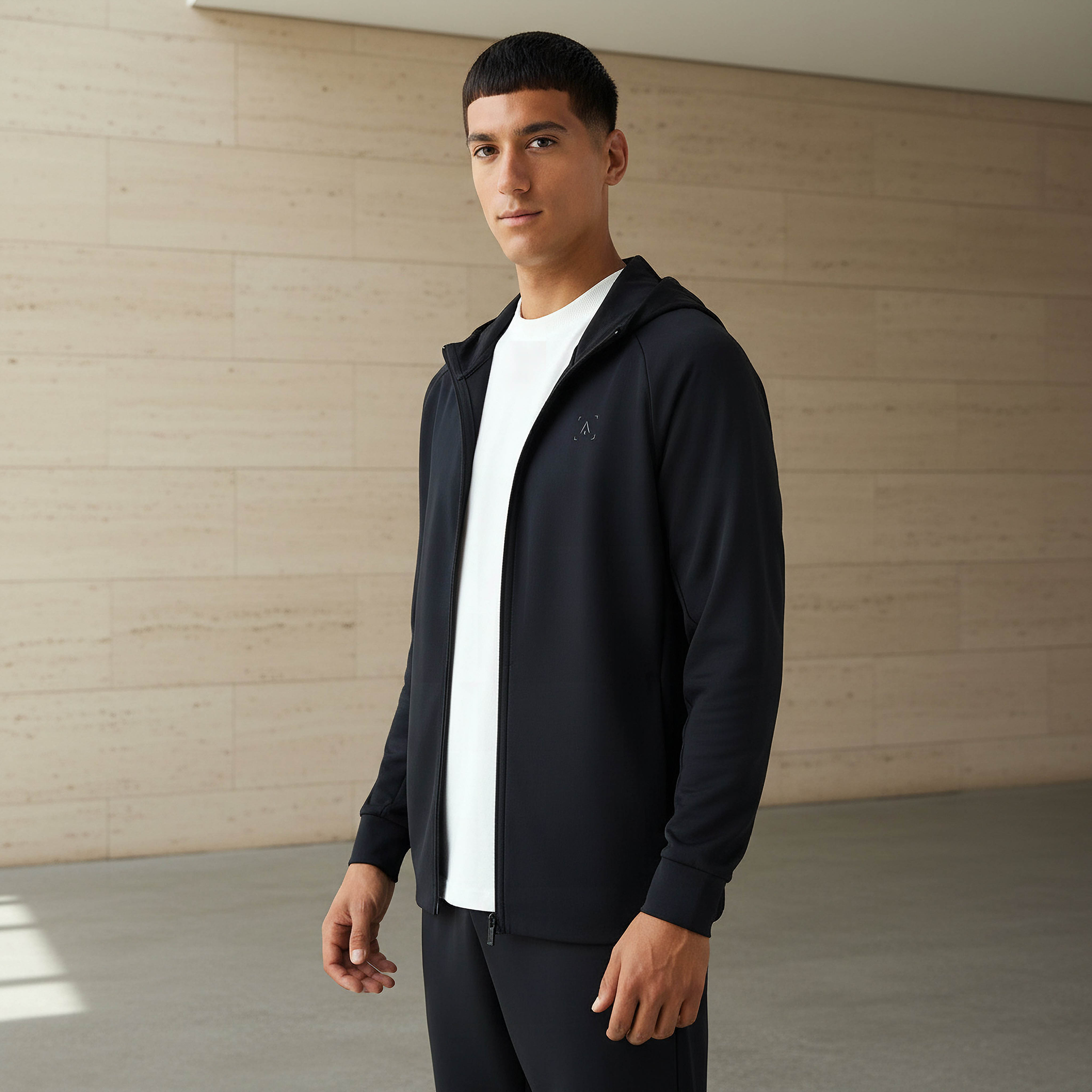Men Performance Zip Through Hoodie-men-winterwear-hoodiesandsweatshirts-image-1
