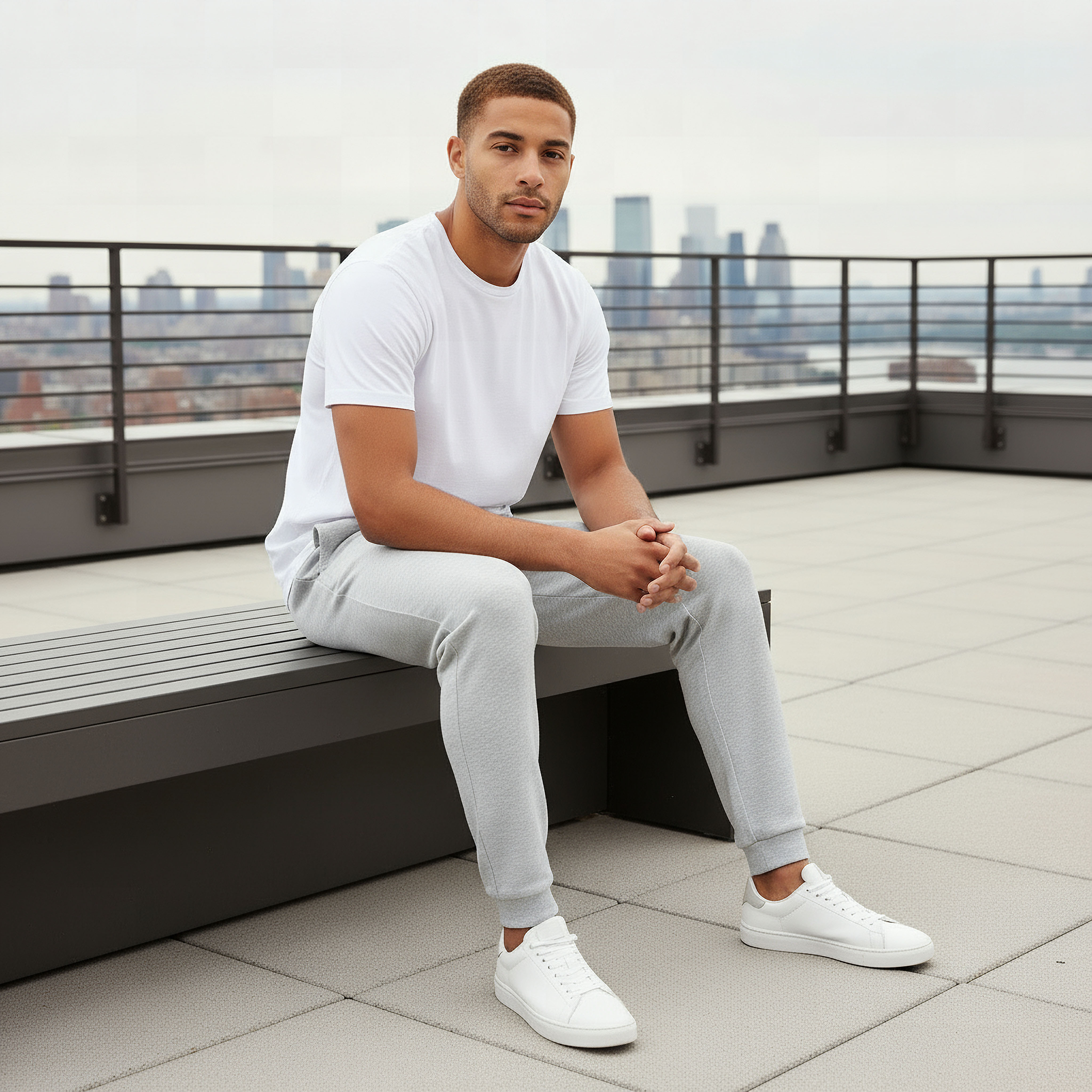 Men Regular Fit Joggers with Zipper-men-clothing-sportswearandactivewear-bottoms-joggers-image-5