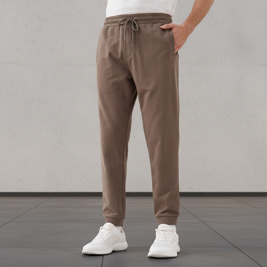 Men Regular Fit Joggers with Zipper-men-clothing-sportswearandactivewear-bottoms-joggers-image-1