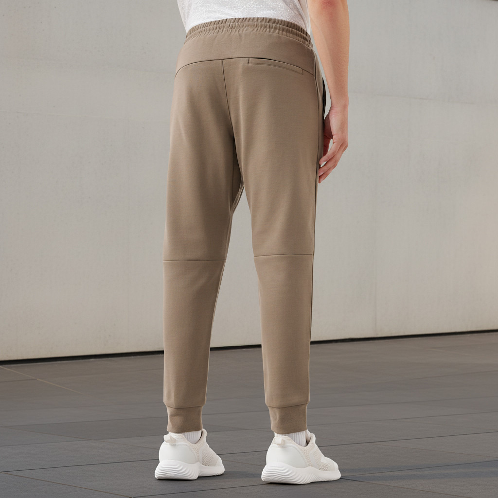 بنطلون رياضي رجالي بقصة عادية ورباط خصر-men-clothing-sportswearandactivewear-bottoms-joggers-image-3