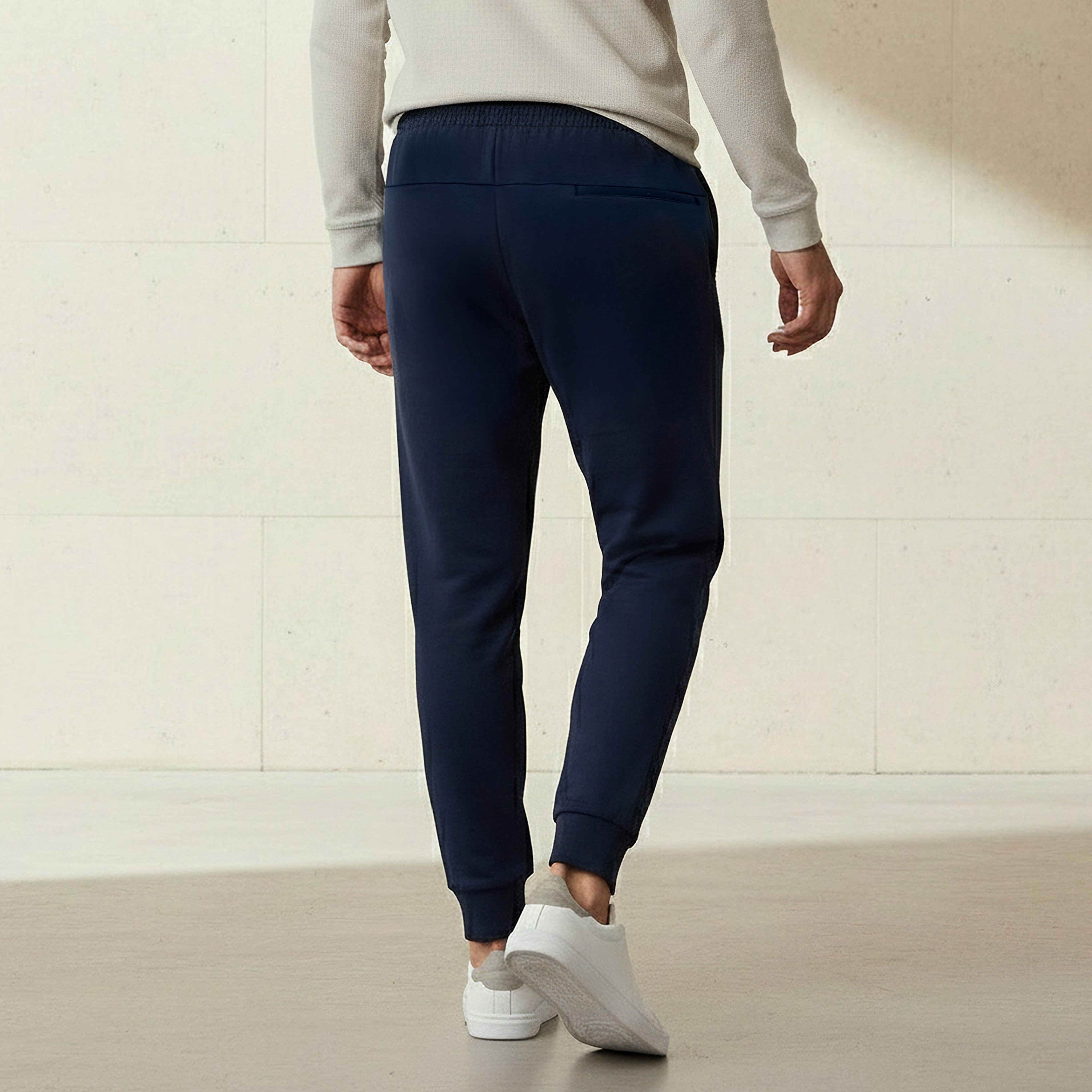 Men Non Stretchable Joggers with Pockets-men-clothing-sportswearandactivewear-bottoms-joggers-image-3