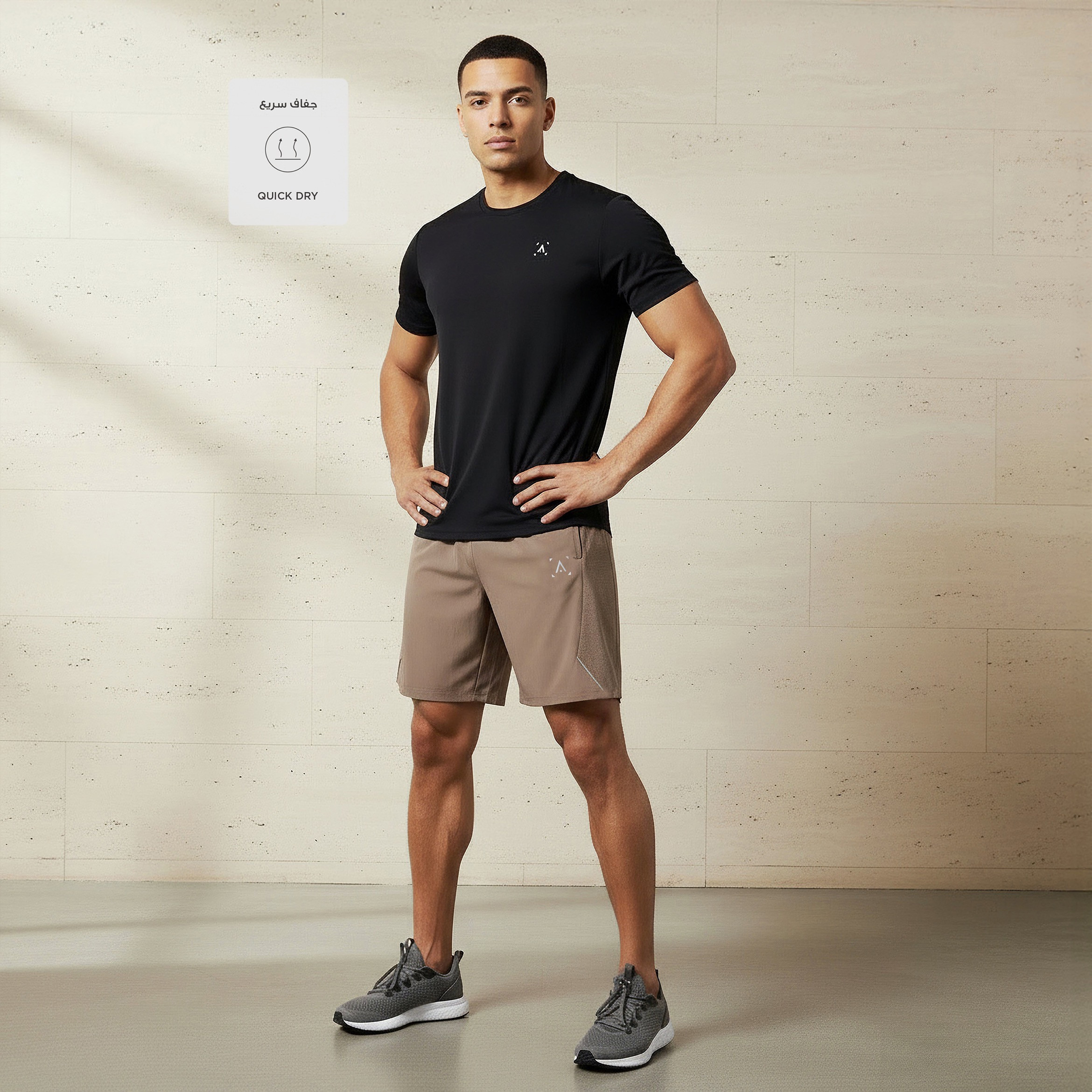 Men Performance Panelled Shorts-men-clothing-bottoms-shorts-image-2