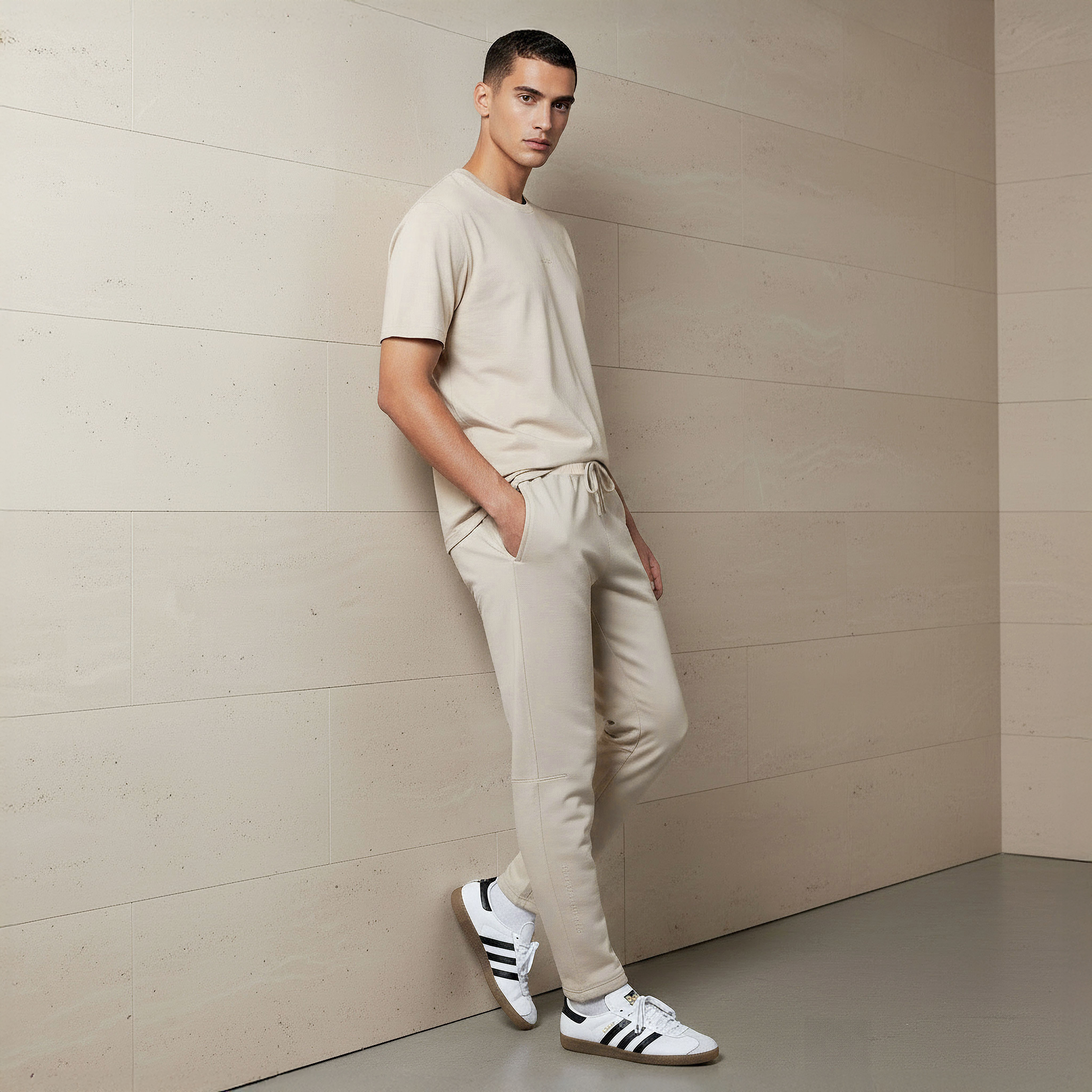 Men Regular Fit Joggers with Pockets-men-clothing-sportswearandactivewear-tracksuits-image-2