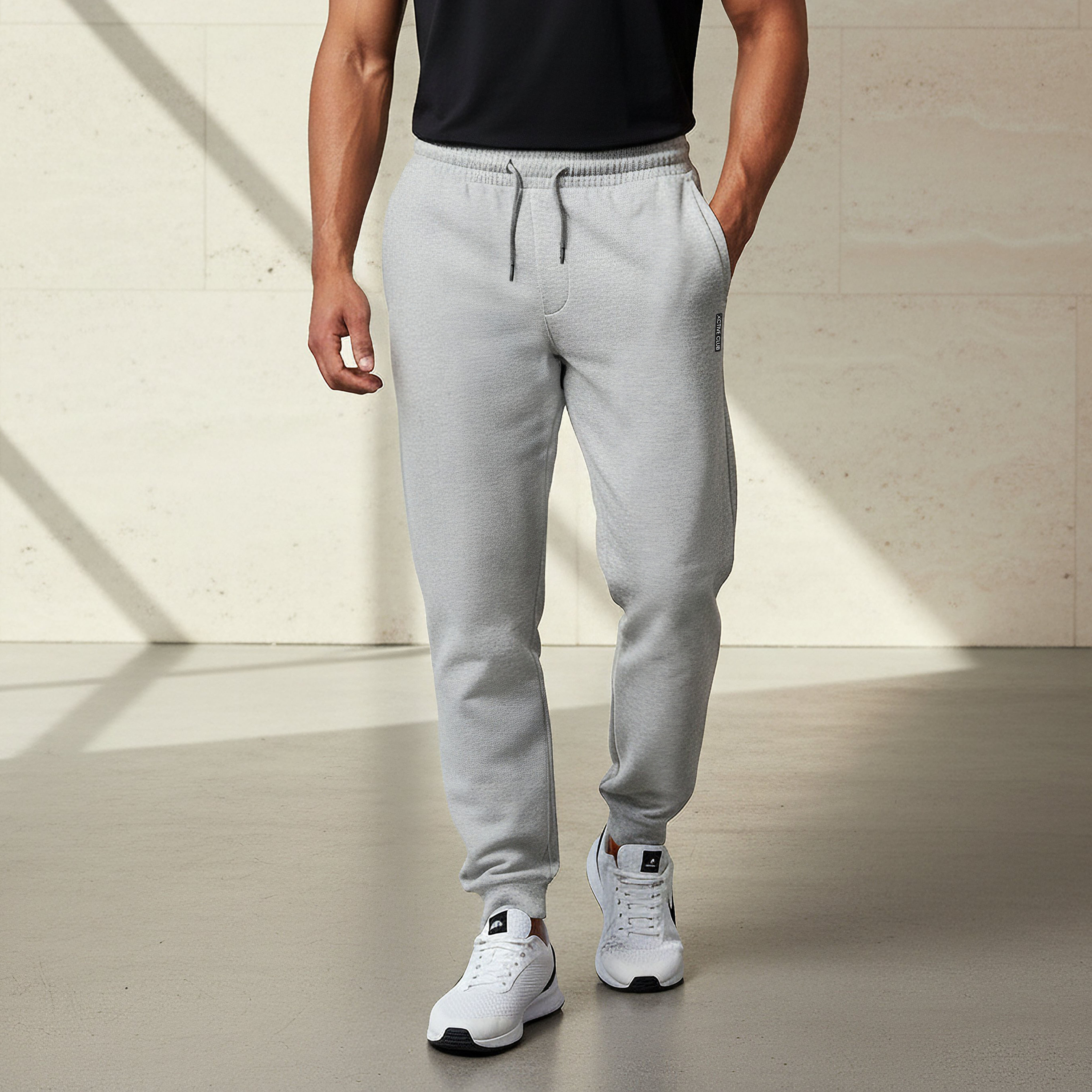 Men Regular Fit Joggers with Pockets-men-clothing-sportswearandactivewear-tracksuits-image-1