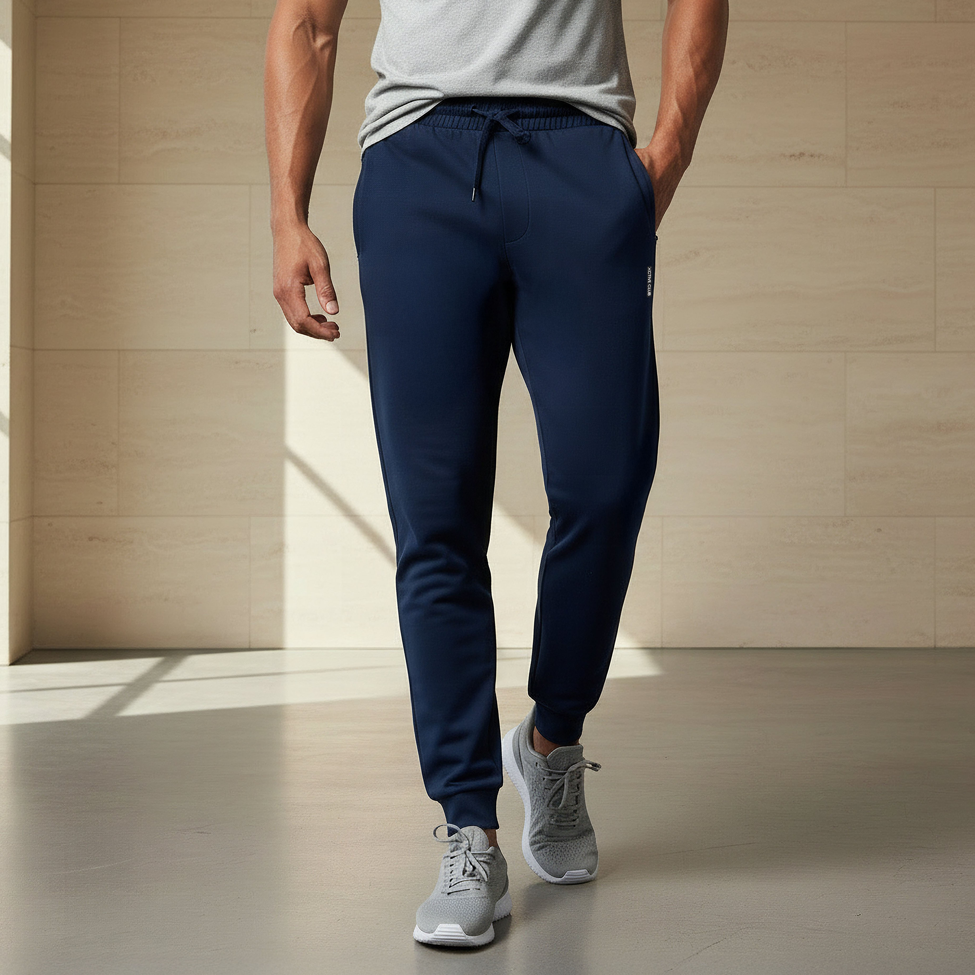 Men Regular Fit Joggers with Pockets-men-clothing-sportswearandactivewear-tracksuits-image-1