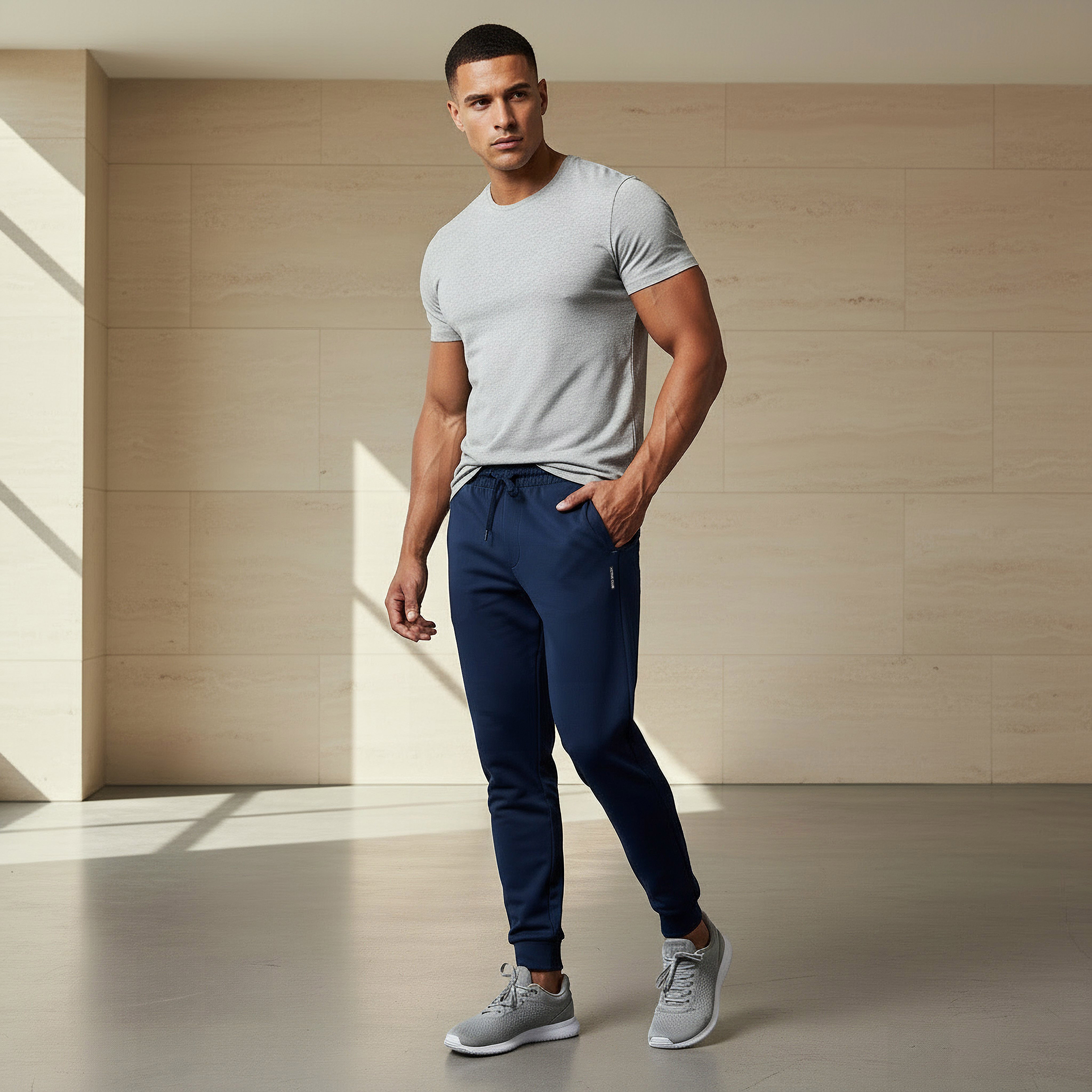Men Regular Fit Joggers with Pockets-men-clothing-sportswearandactivewear-tracksuits-image-2