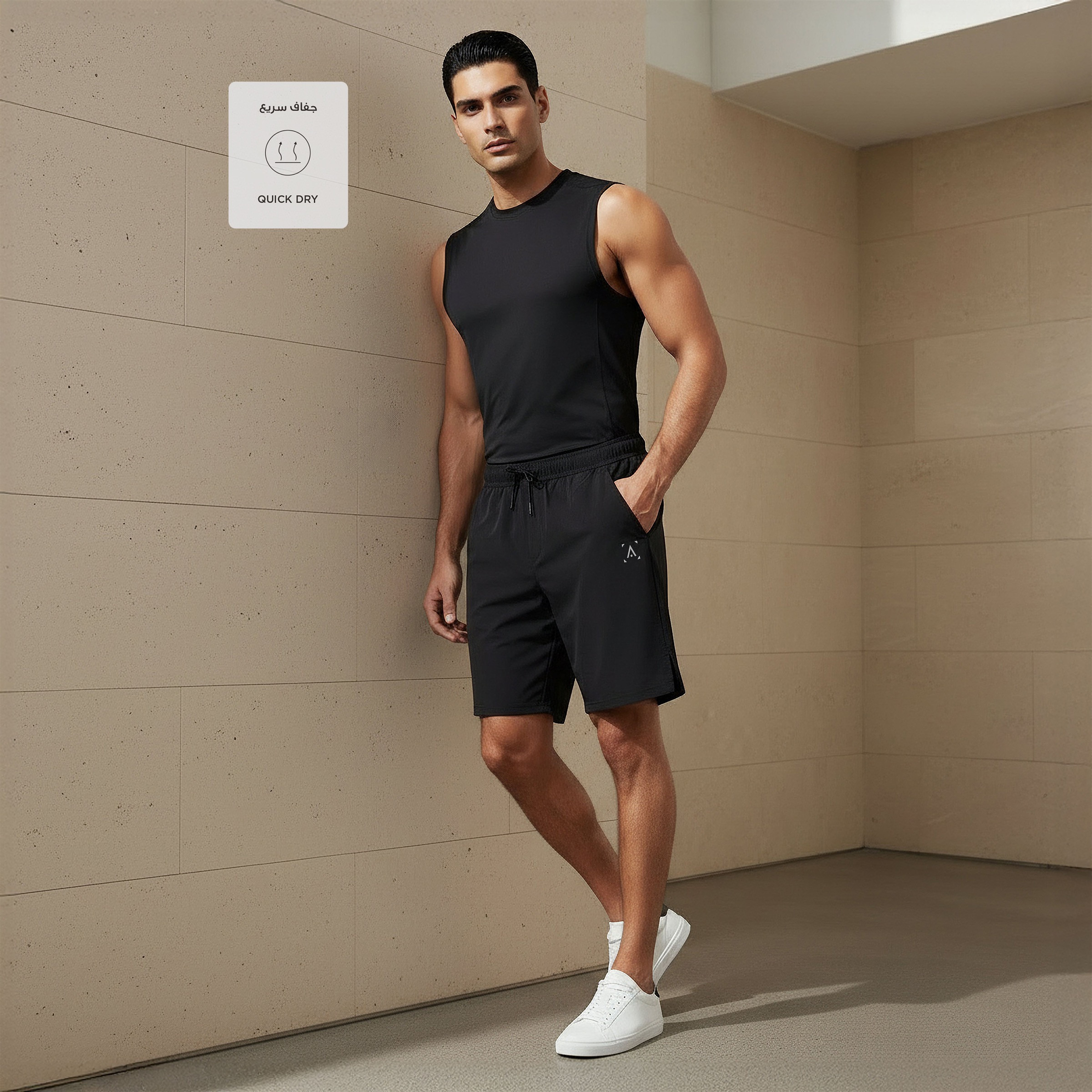 Men Performance 2 Way Stretch Shorts-men-clothing-bottoms-shorts-image-2