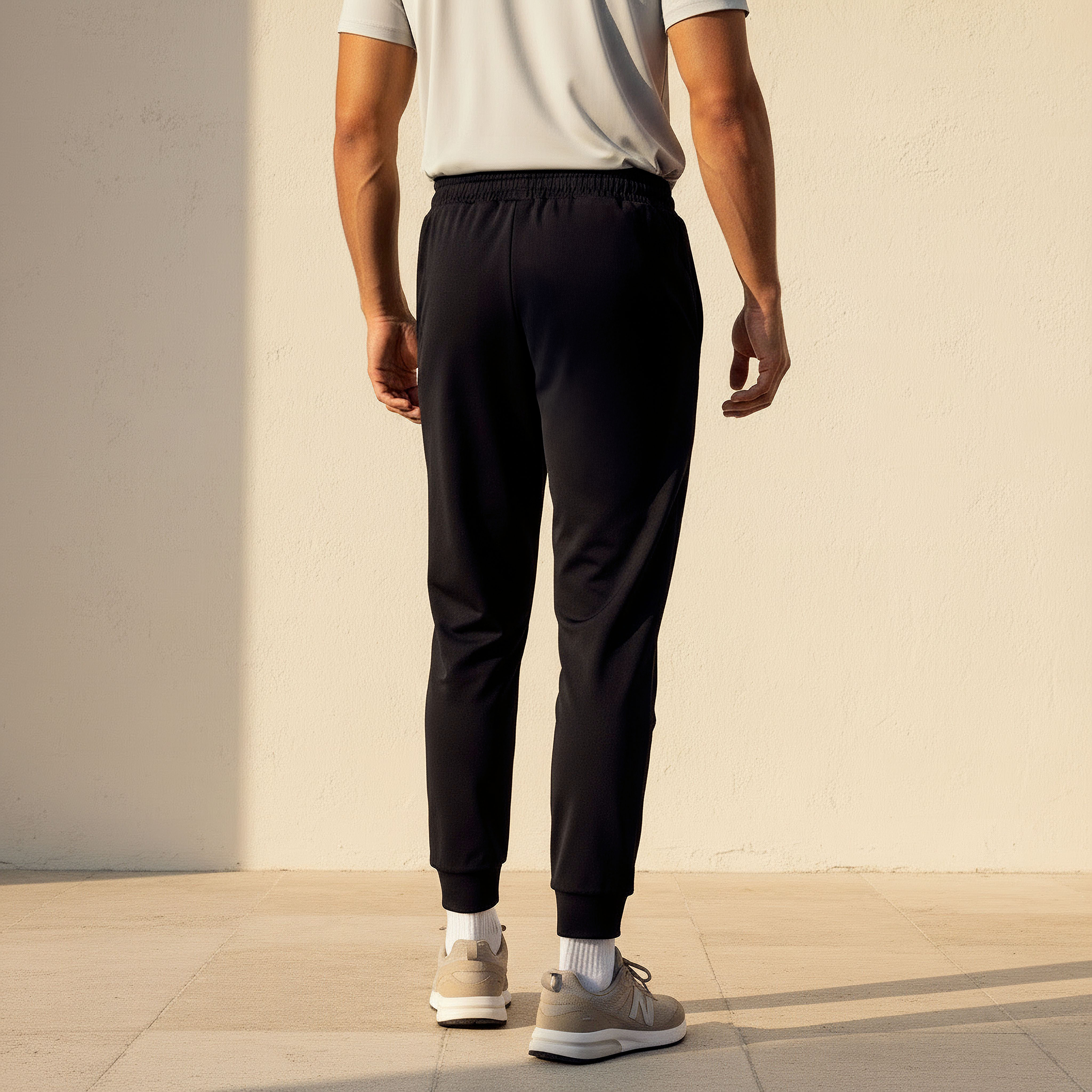 بنطلون رياضي بخصر مطاطي للرجال-men-clothing-sportswearandactivewear-tracksuits-image-1