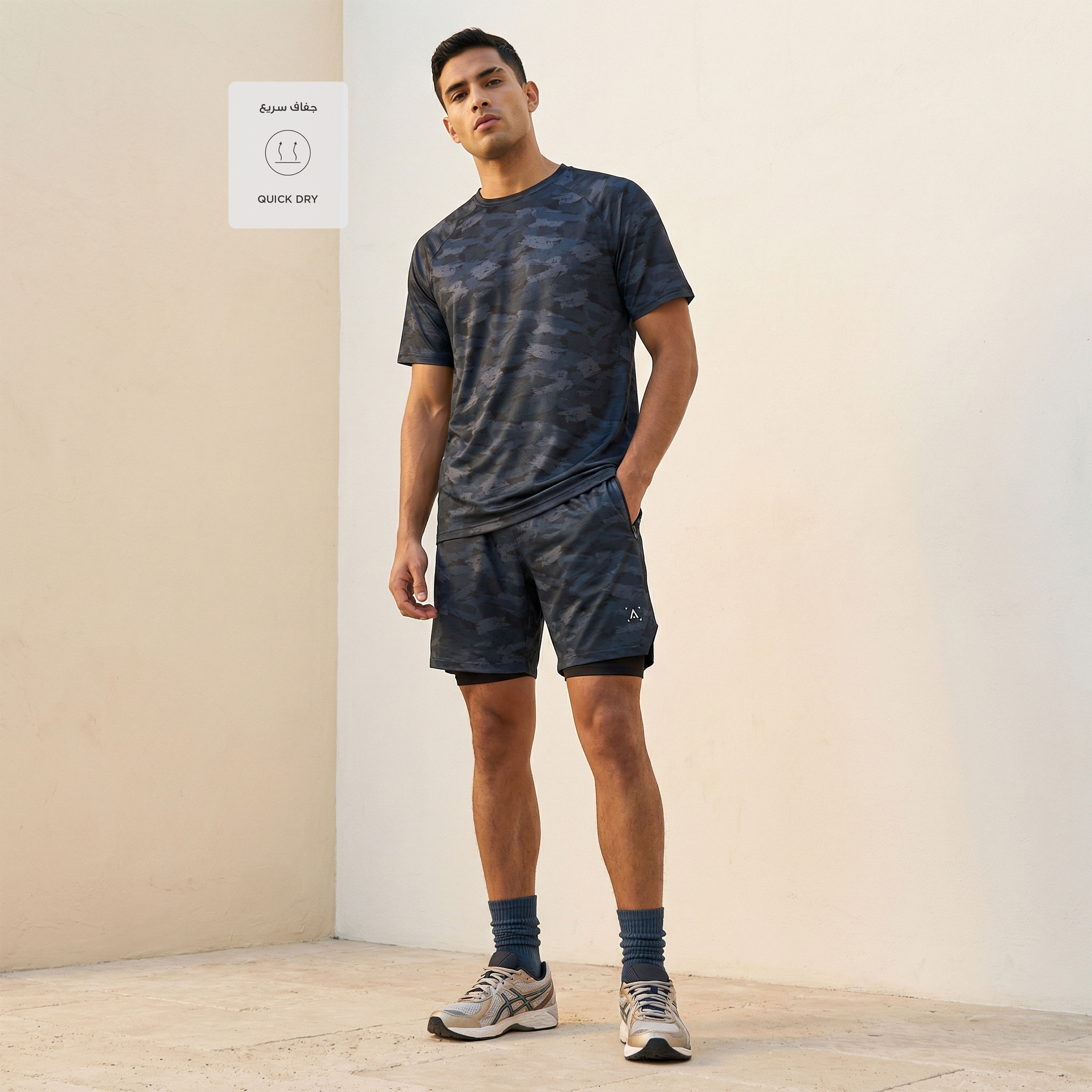 Men 2 Way Stretch Running Shorts-men-clothing-bottoms-shorts-image-3