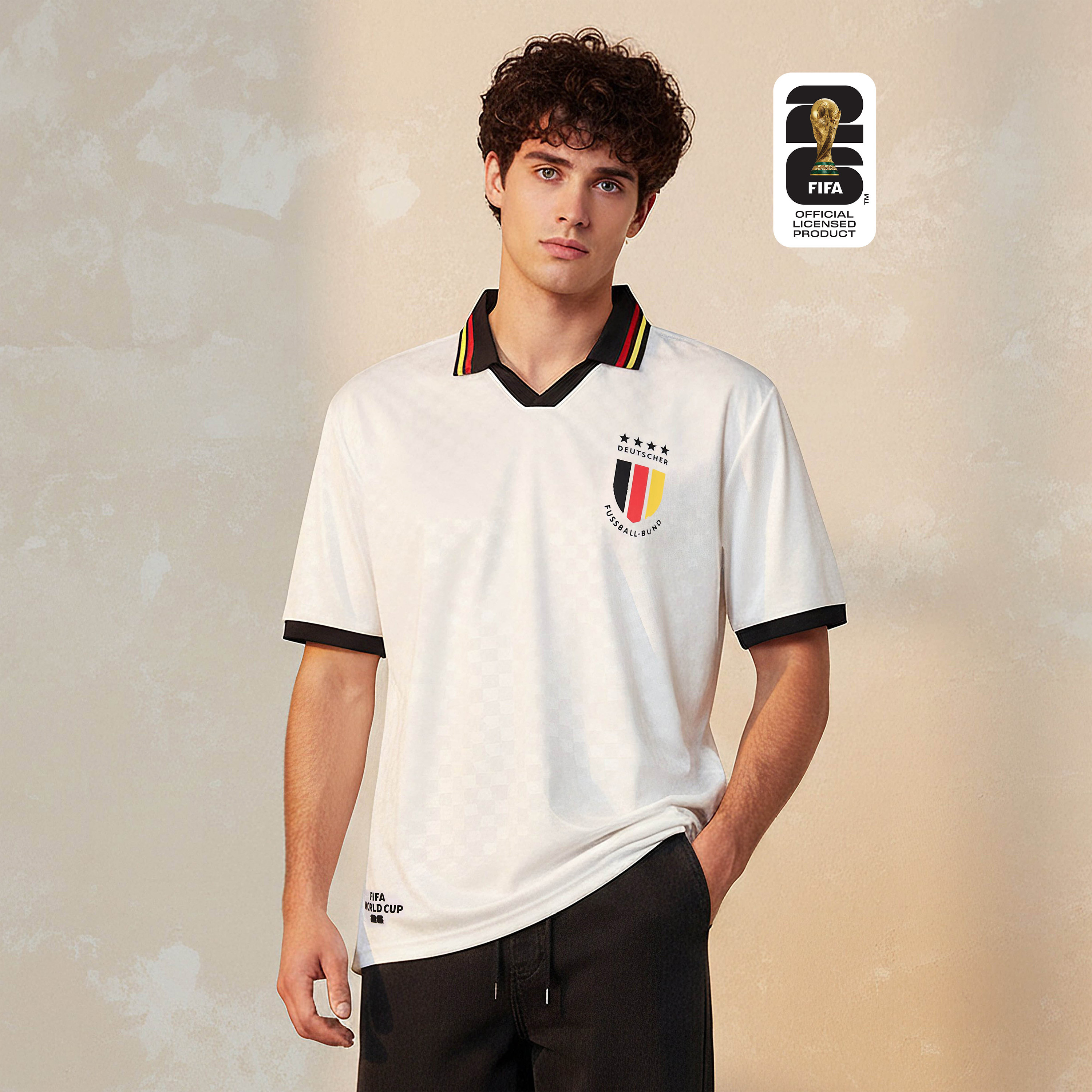 Men FIFA 26 Germany Print Collared T-shirt-men-clothing-sportswearandactivewear-tshirtsandpolos-image-1