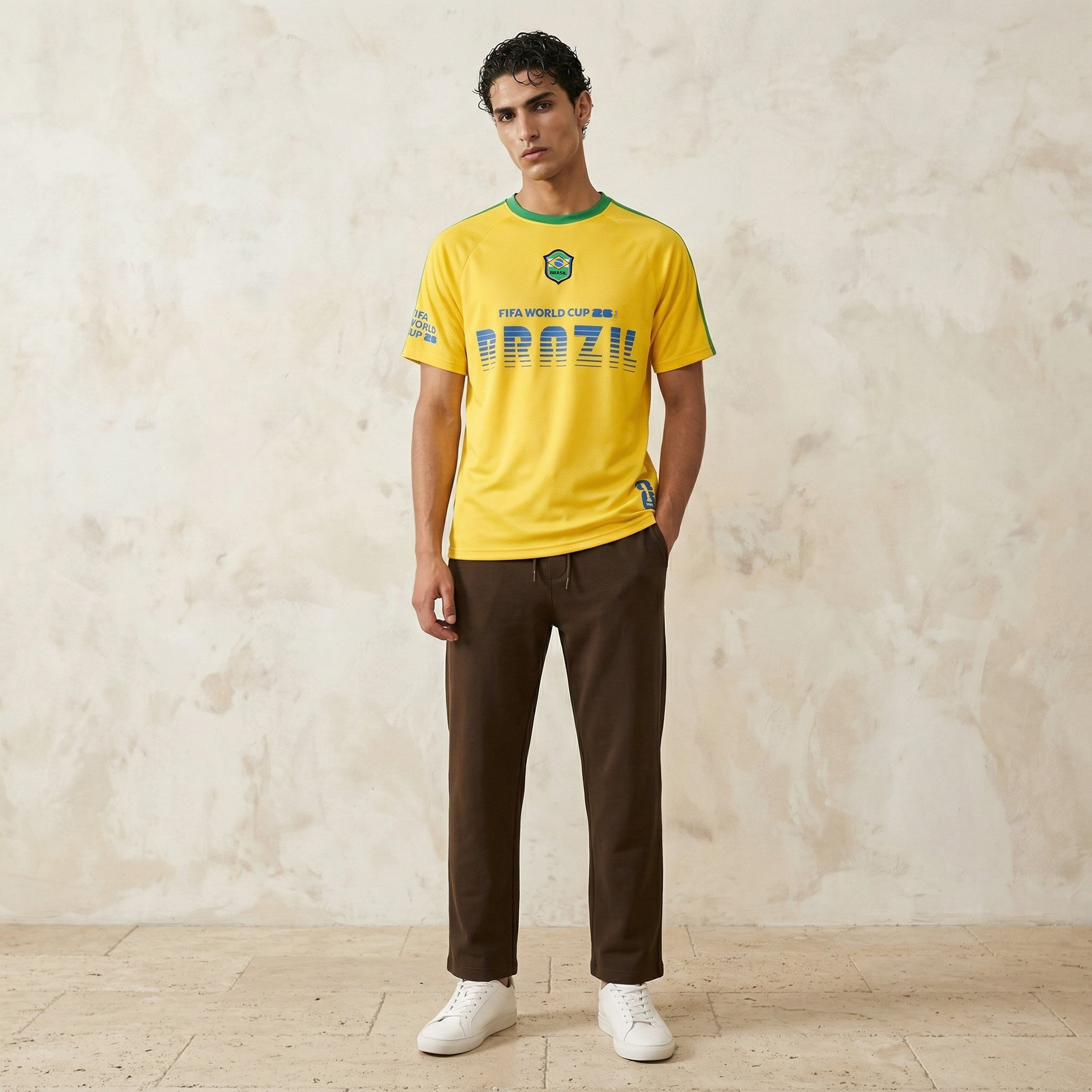FIFA 26 Brazil Men Crew Neck Short Sleeve T-shirt-men-clothing-sportswearandactivewear-tshirtsandpolos-image-3