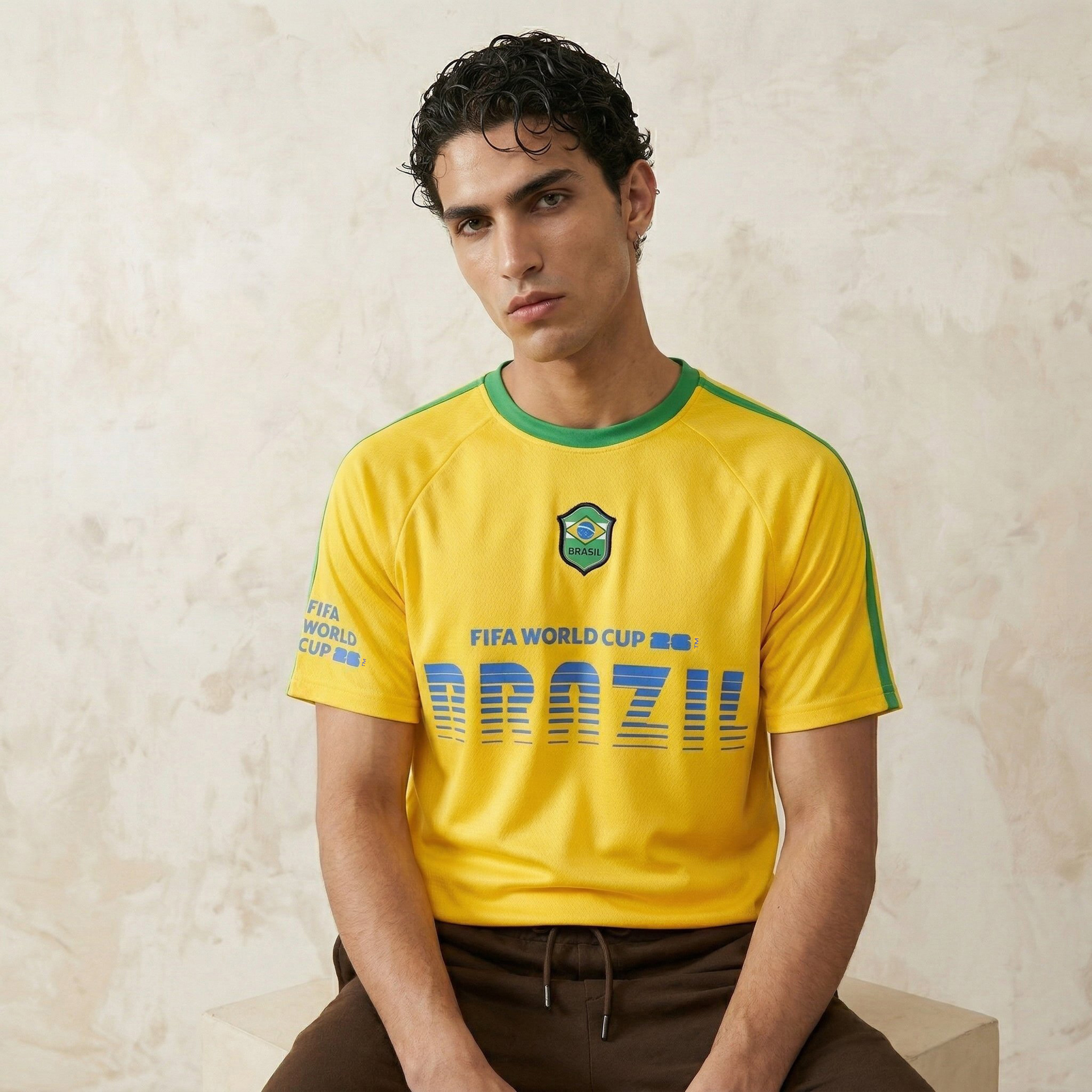 FIFA 26 Brazil Men Crew Neck Short Sleeve T-shirt-men-clothing-sportswearandactivewear-tshirtsandpolos-image-5