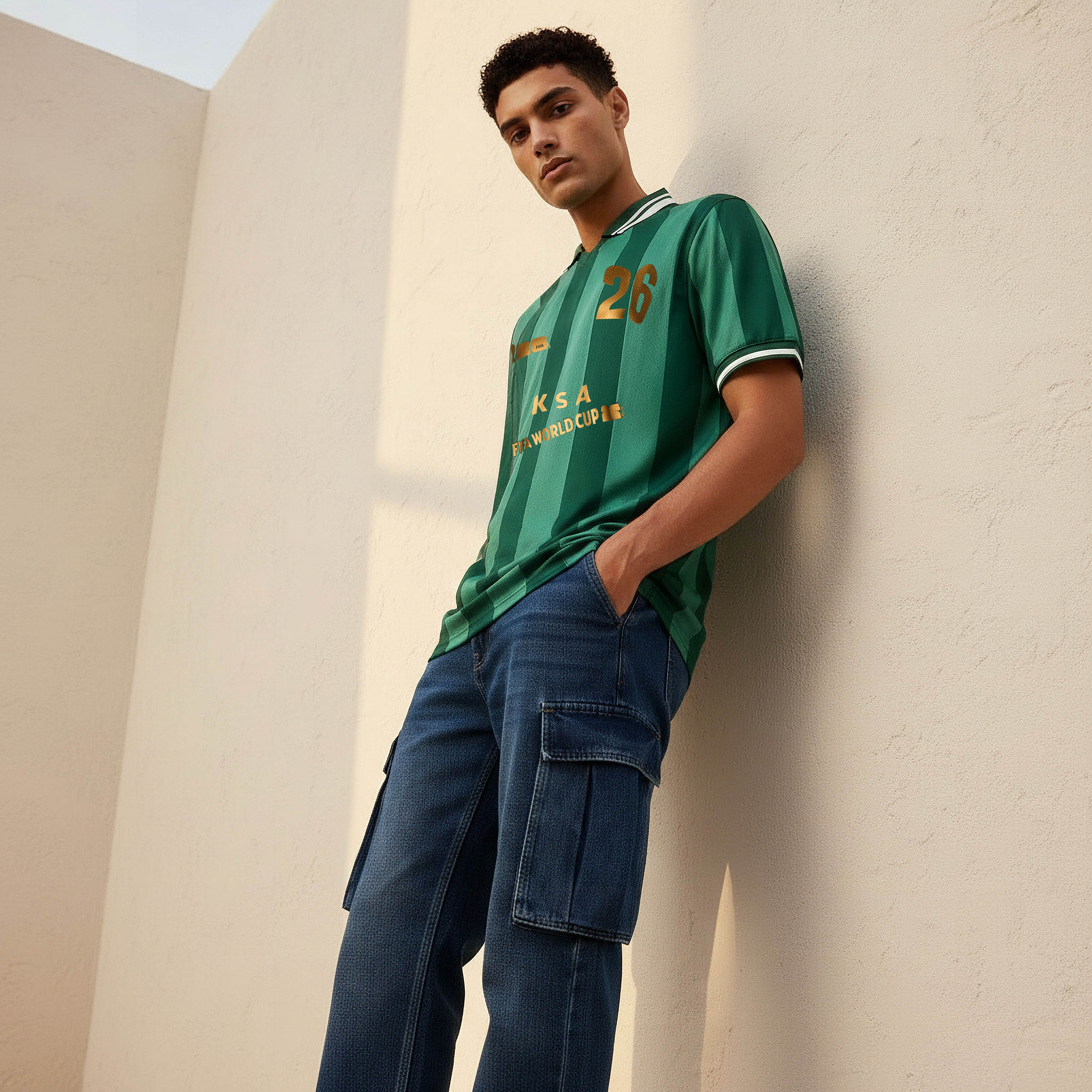 FIFA 26 KSA Men Collared Neck Short Sleeve T-shirt-men-clothing-sportswearandactivewear-tshirtsandpolos-image-3