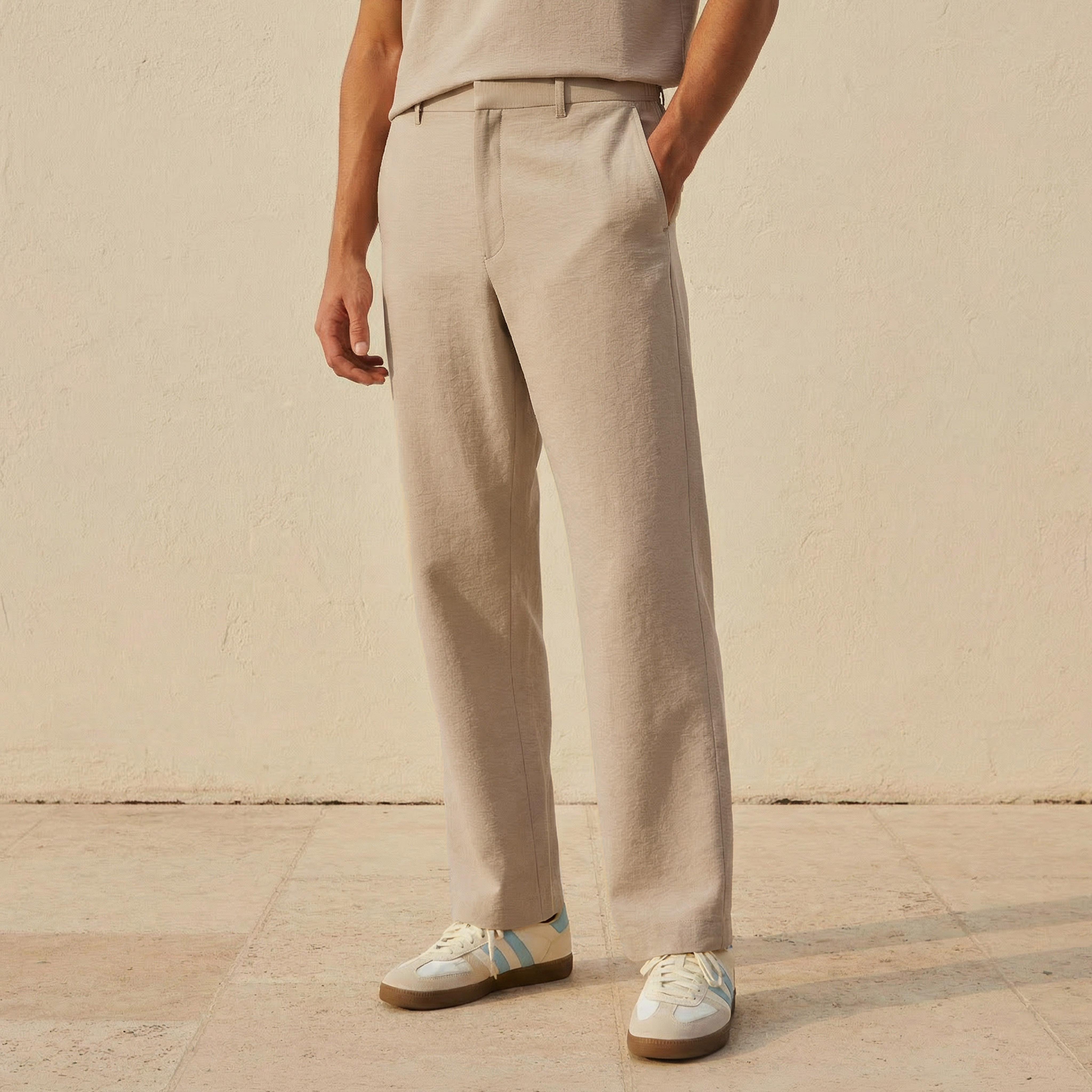 Love Pangolin Men Technical Trousers-men-clothing-bottoms-trousersandchinos-trousers-image-1