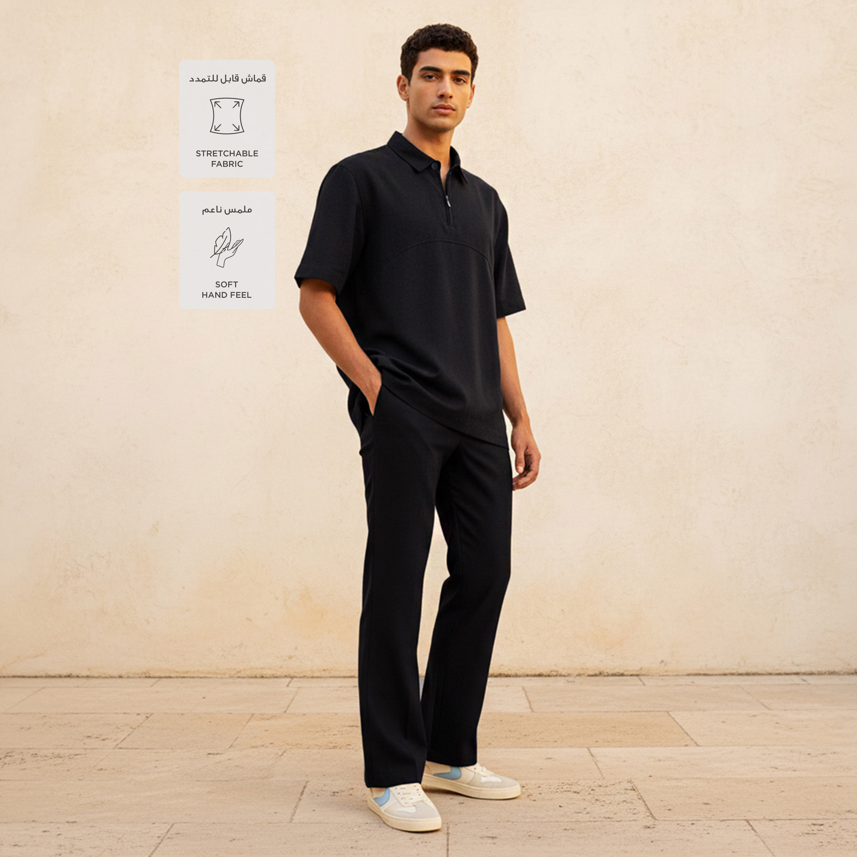 Love Pangolin Men Zip Through Polo T-shirt-men-clothing-sportswearandactivewear-tshirtsandpolos-image-3