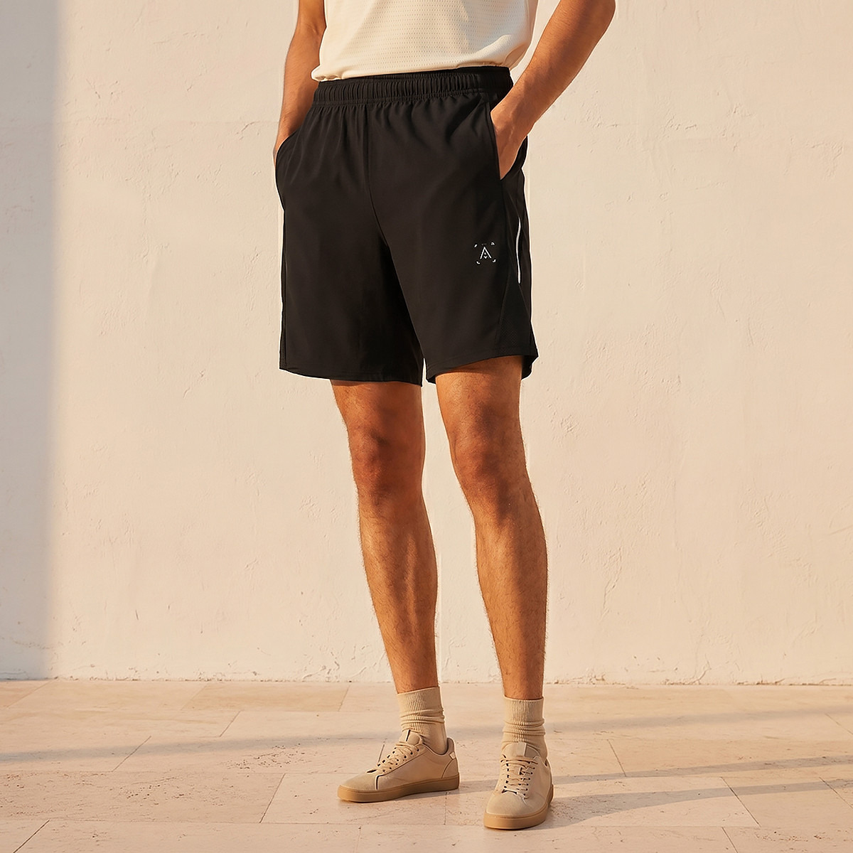 Perforated Panel Performance Shorts-men-clothing-bottoms-shorts-image-1