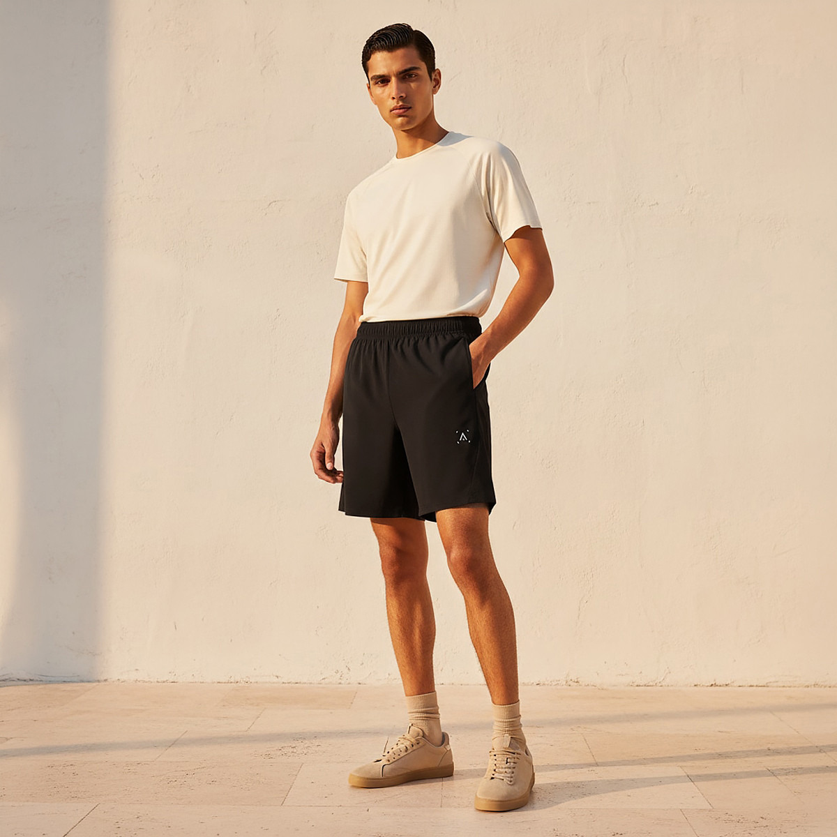 Perforated Panel Performance Shorts-men-clothing-bottoms-shorts-image-3