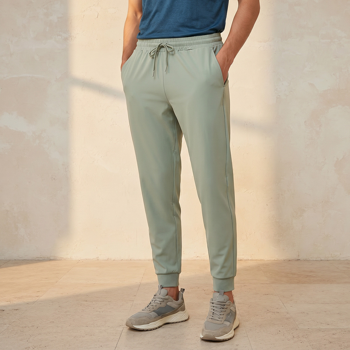 بنطلون رياضي للرجال قابل للتمدد في 4 اتجاهات-men-clothing-sportswearandactivewear-tracksuits-image-1