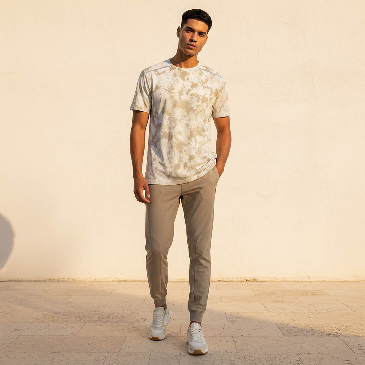 Men Abstract Print 2 Way Stretch T-shirt-men-clothing-sportswearandactivewear-tshirtsandpolos-image-3