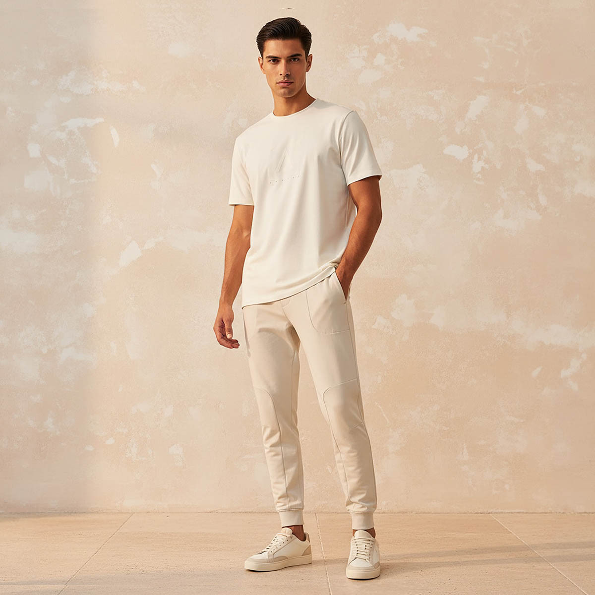 Men Embossed Detail 2 Way Stretch T-shirt-men-clothing-sportswearandactivewear-tshirtsandpolos-image-3
