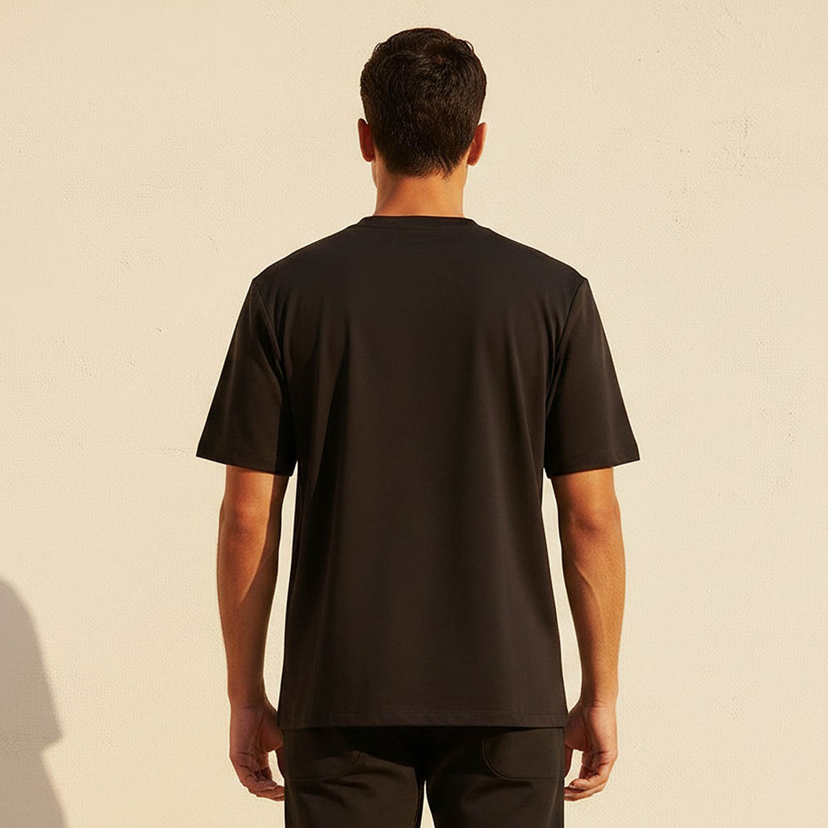Men Embossed Detail 2 Way Stretch T-shirt-men-clothing-sportswearandactivewear-tshirtsandpolos-image-4