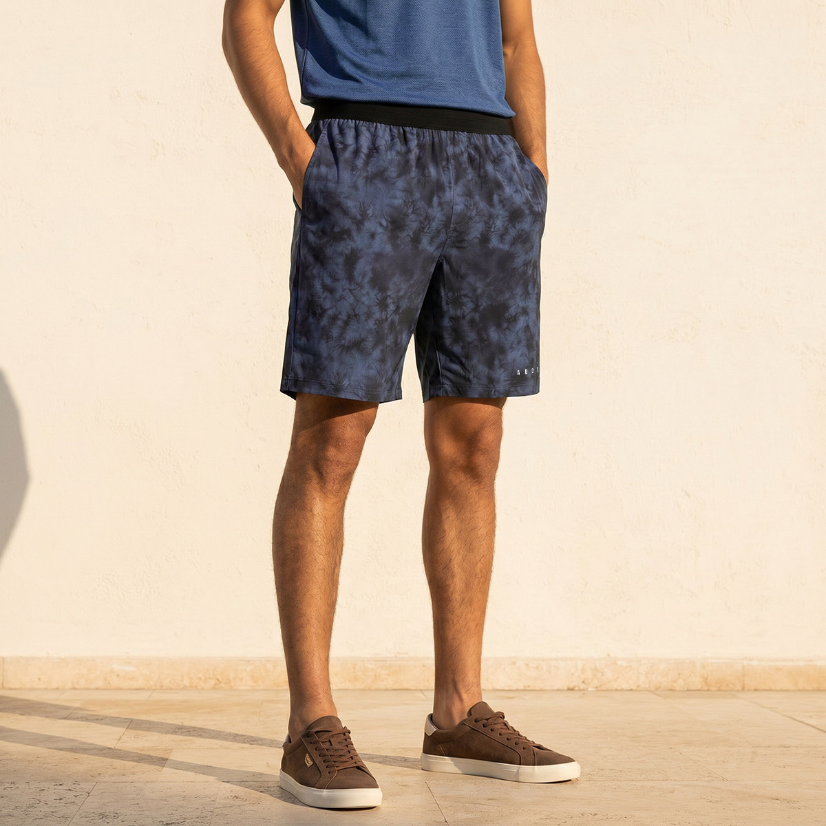 Men 2-Way Stretch Printed Shorts-men-clothing-bottoms-shorts-image-1
