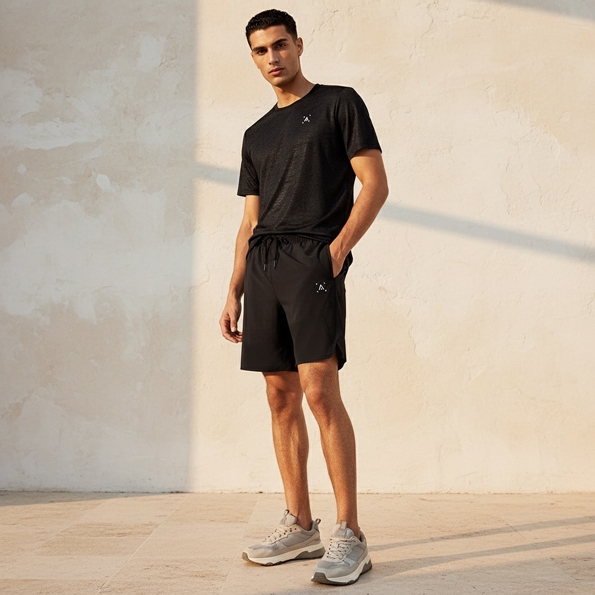 Men Cut and Sew Shorts-men-clothing-bottoms-shorts-image-3
