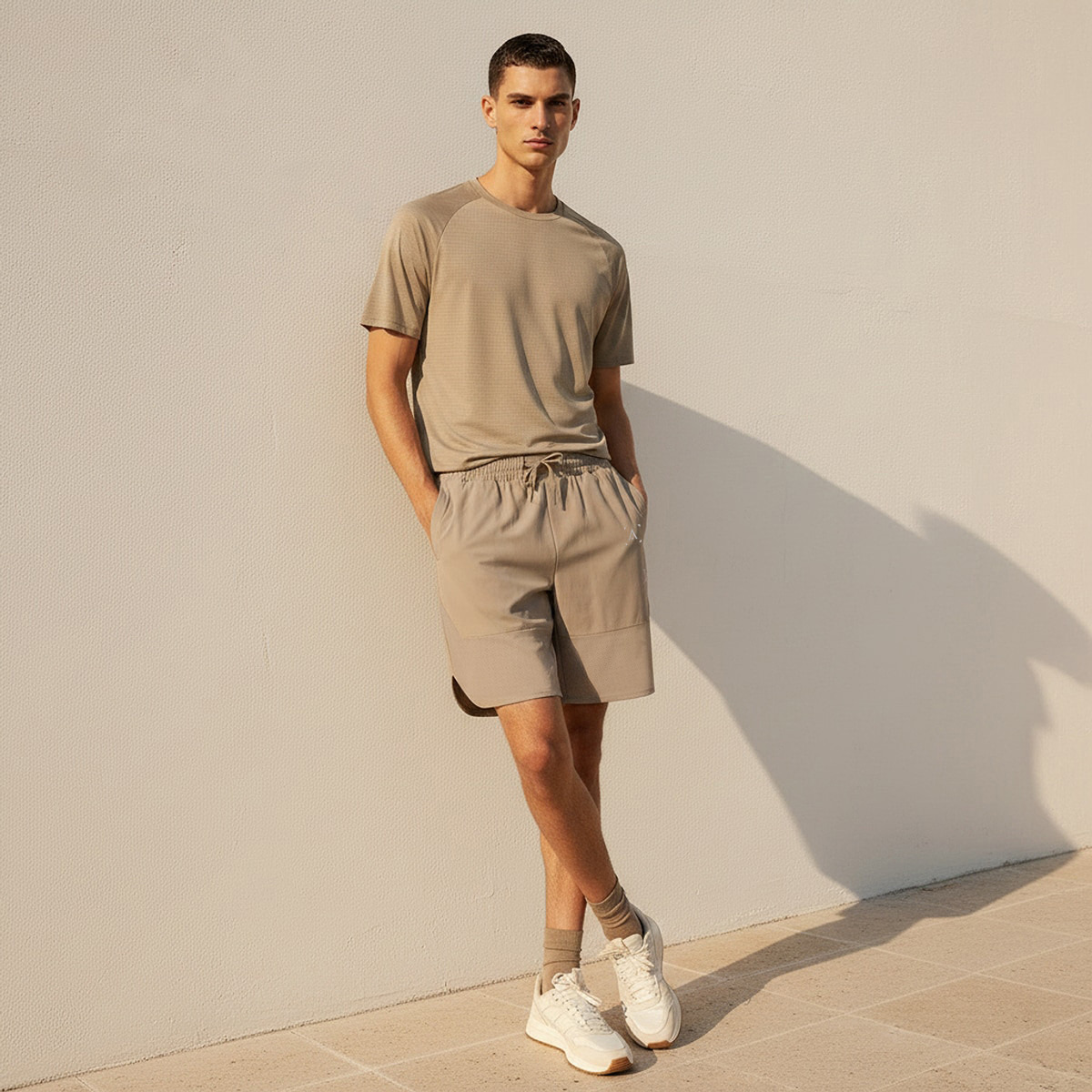 Men Cut and Sew Shorts-men-clothing-bottoms-shorts-image-3