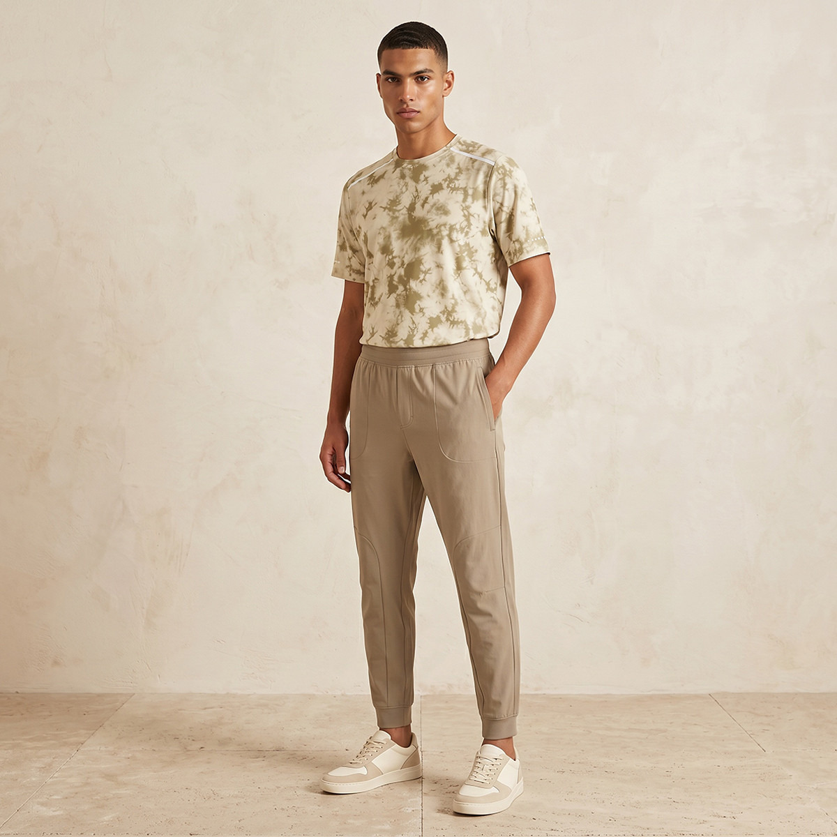 Men Panelled 4 Way Stretch Joggers-men-clothing-sportswearandactivewear-bottoms-joggers-image-3