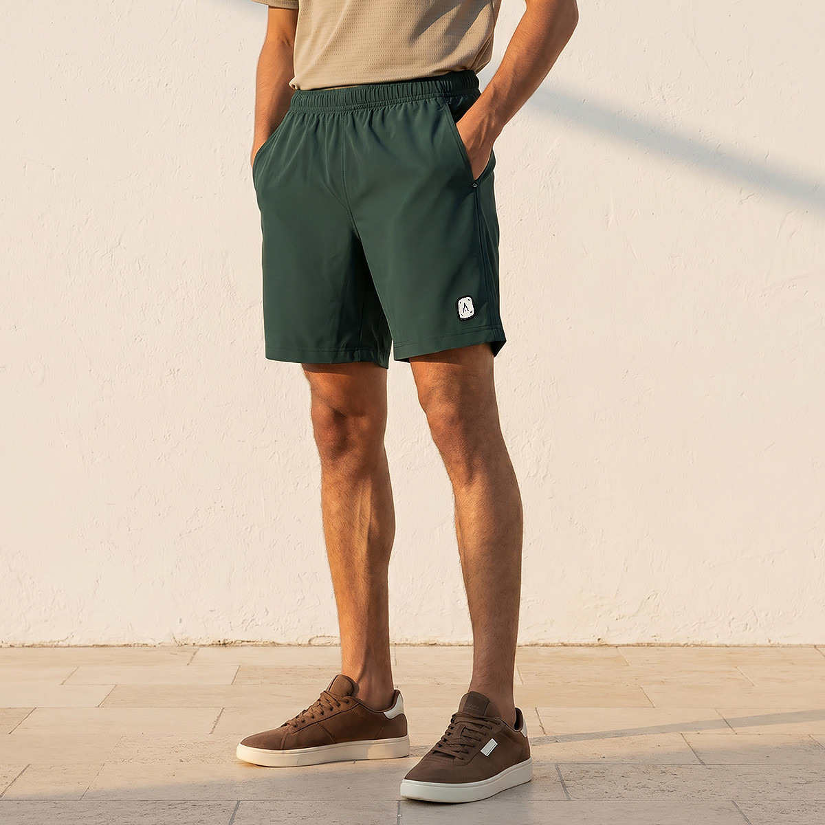 Men 4-Way Stretch Performance Shorts-men-clothing-bottoms-shorts-image-1
