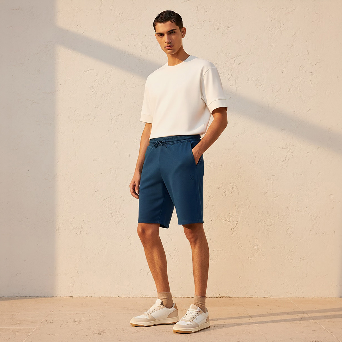 Men Performance Perforated Panel Shorts-men-clothing-bottoms-shorts-image-3