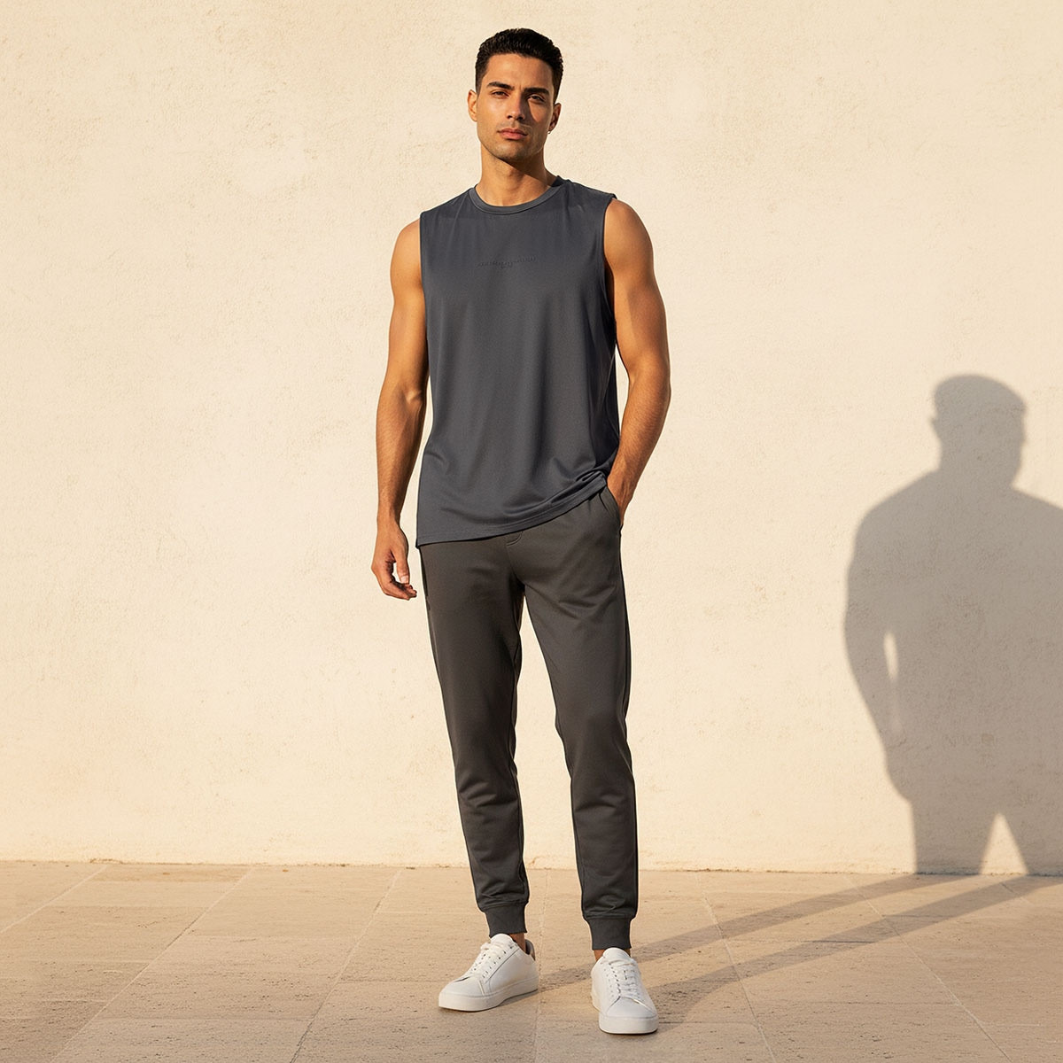 Crew Neck Sleeveless T-shirt-men-clothing-sportswearandactivewear-tshirtsandpolos-image-3