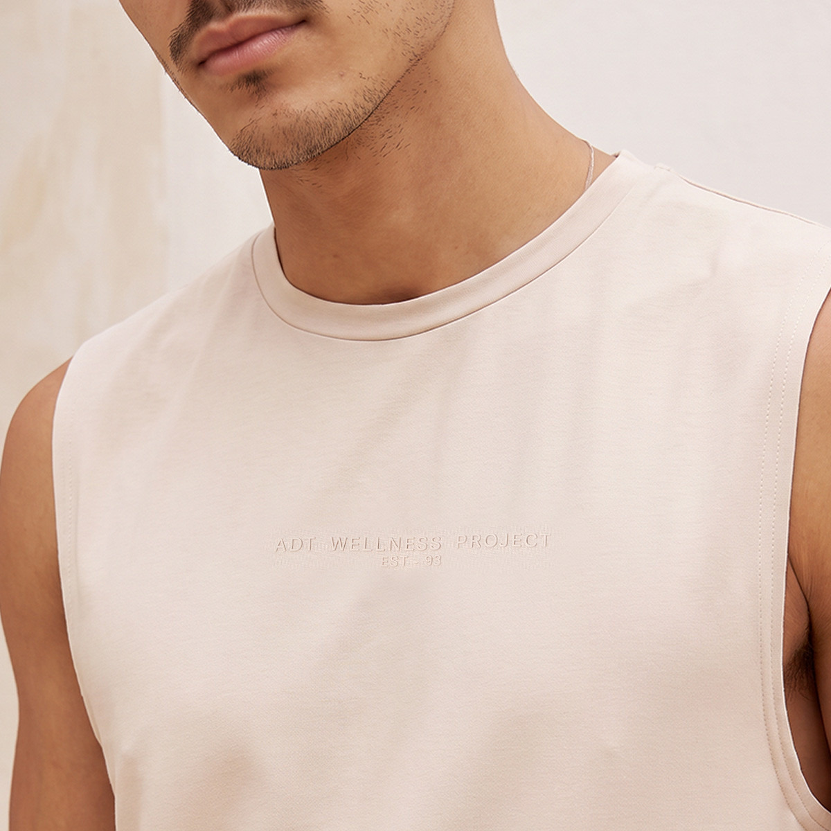 Crew Neck Sleeveless T-shirt-men-clothing-sportswearandactivewear-tshirtsandpolos-image-4