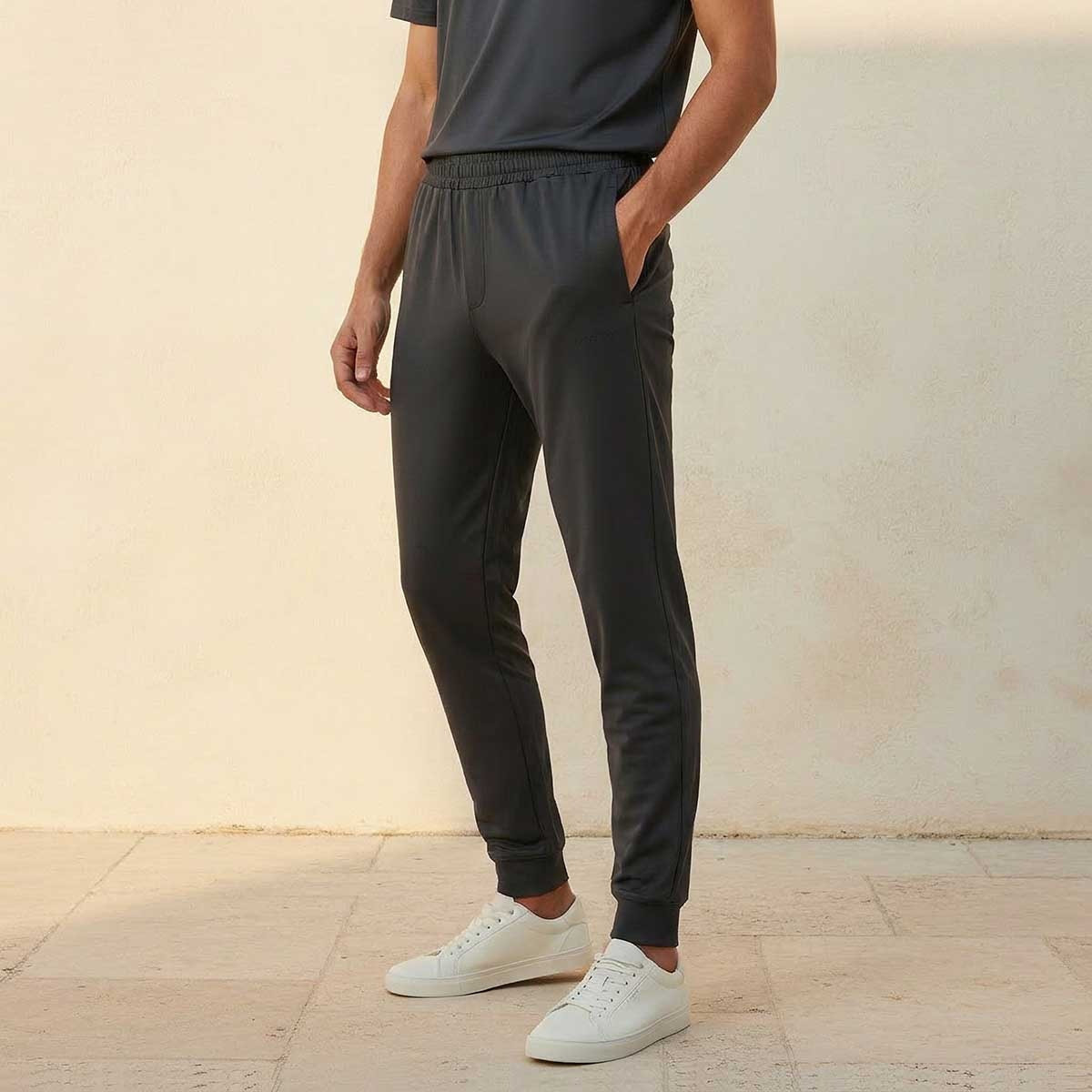 Soft Touch Flexi Waist Joggers-men-clothing-sportswearandactivewear-bottoms-joggers-image-1