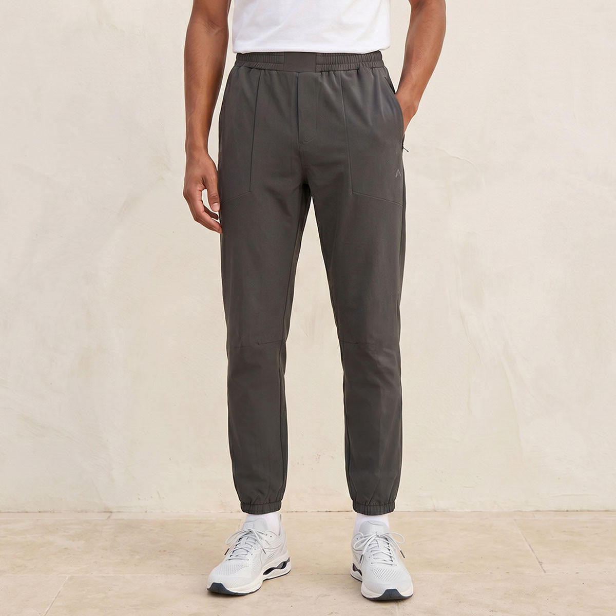 Panelled 4-Way Stretch Joggers-men-clothing-sportswearandactivewear-bottoms-joggers-image-1