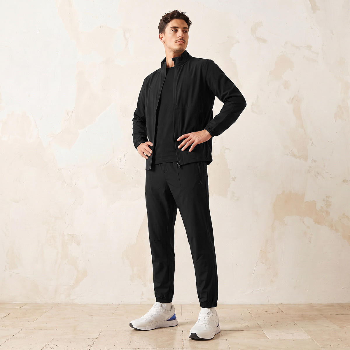 Panelled 4-Way Stretch Joggers-men-clothing-sportswearandactivewear-bottoms-joggers-image-4