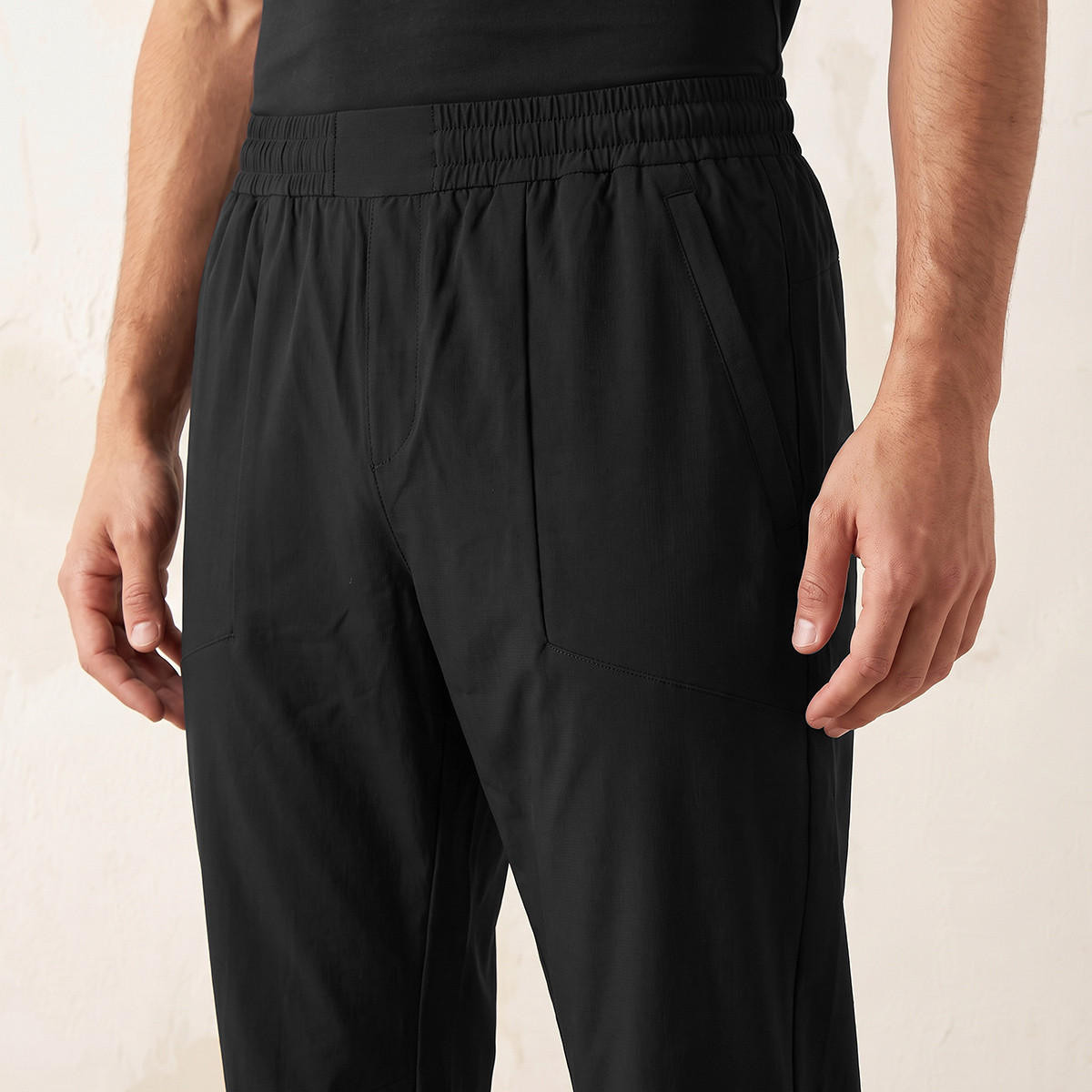 Panelled 4-Way Stretch Joggers-men-clothing-sportswearandactivewear-bottoms-joggers-image-5