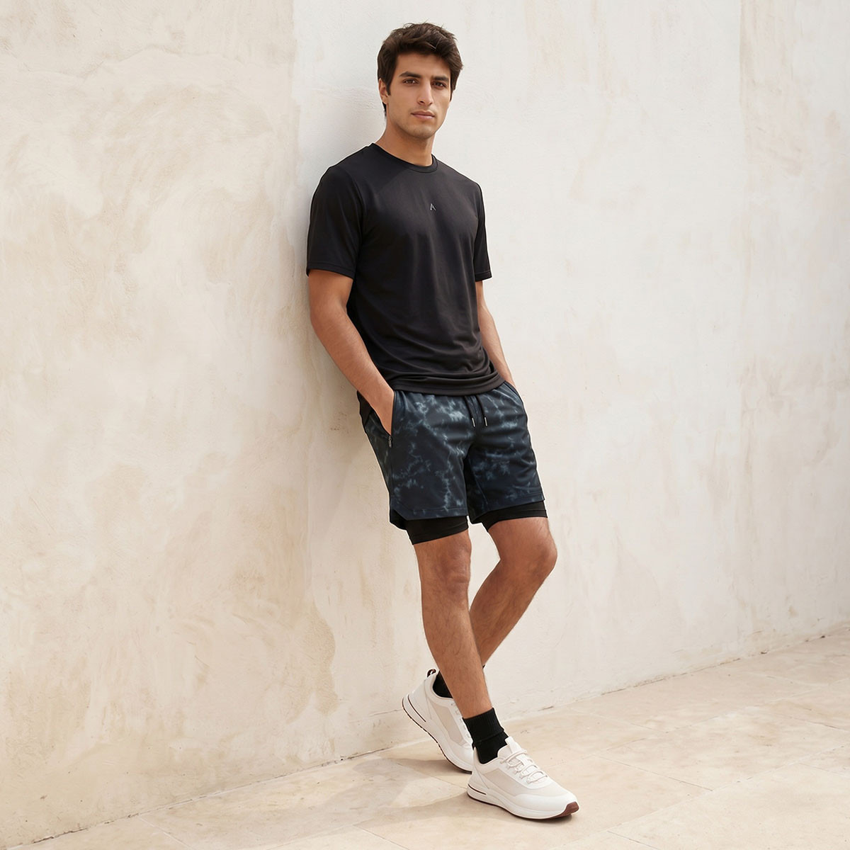 Typographic Print Performance T-shirt-men-clothing-sportswearandactivewear-tshirtsandpolos-image-3