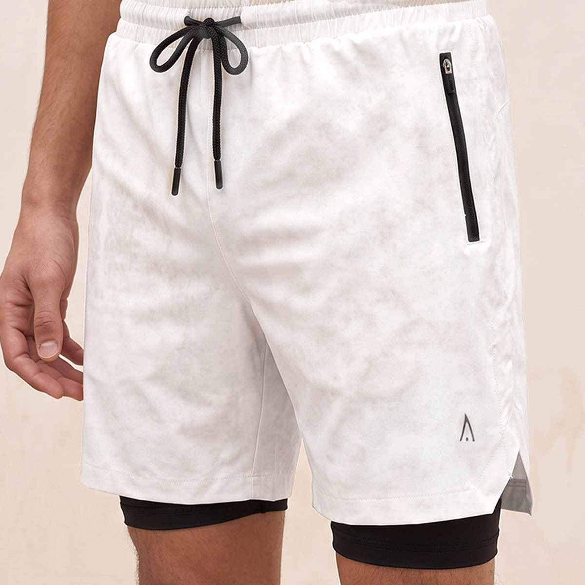 Printed 4-Way Stretch Dual Shorts with Inner Liner-men-clothing-bottoms-shorts-image-2